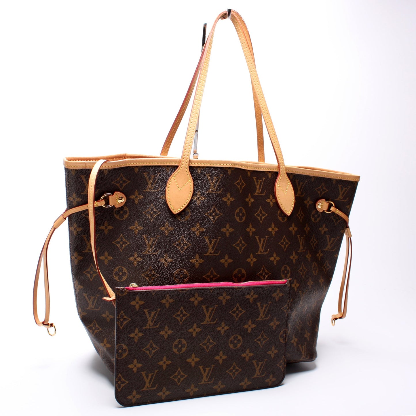Louis Vuitton Neverfull W MM Monogram Wallet Case Monogram 8