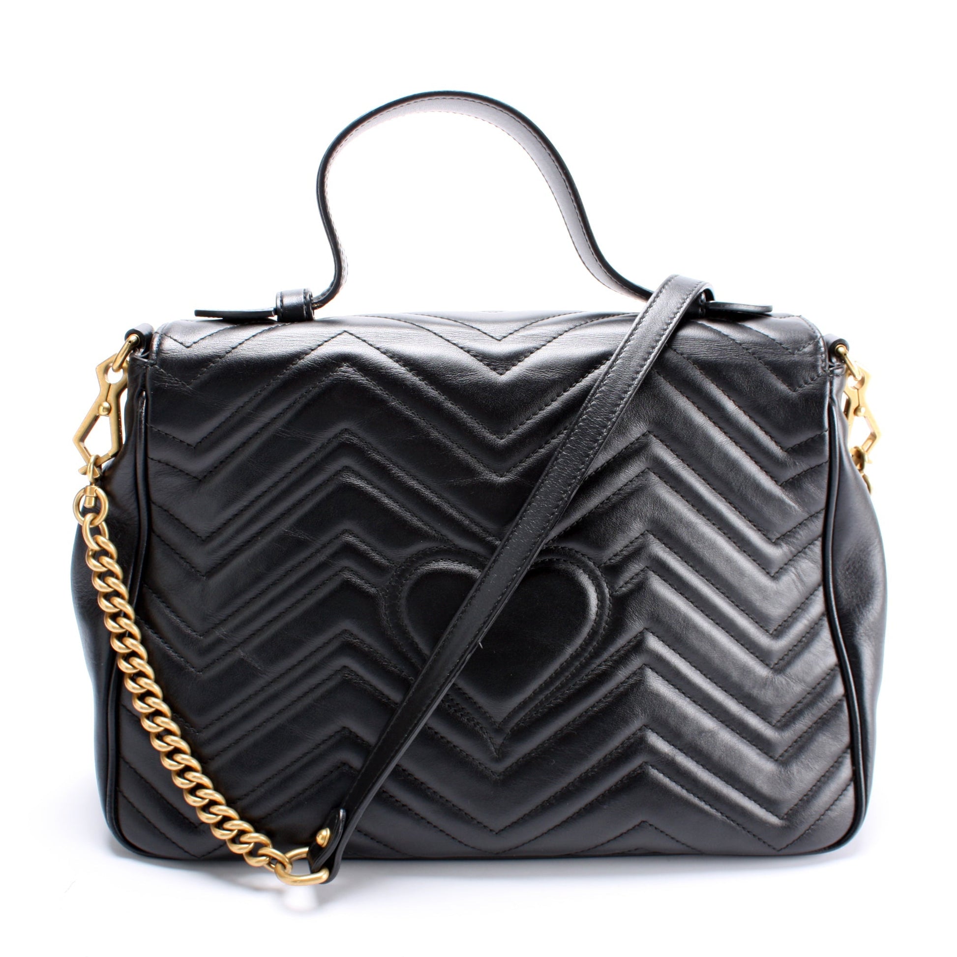 Gucci Marmont Medium Top Handle Travel Bag Medium 2