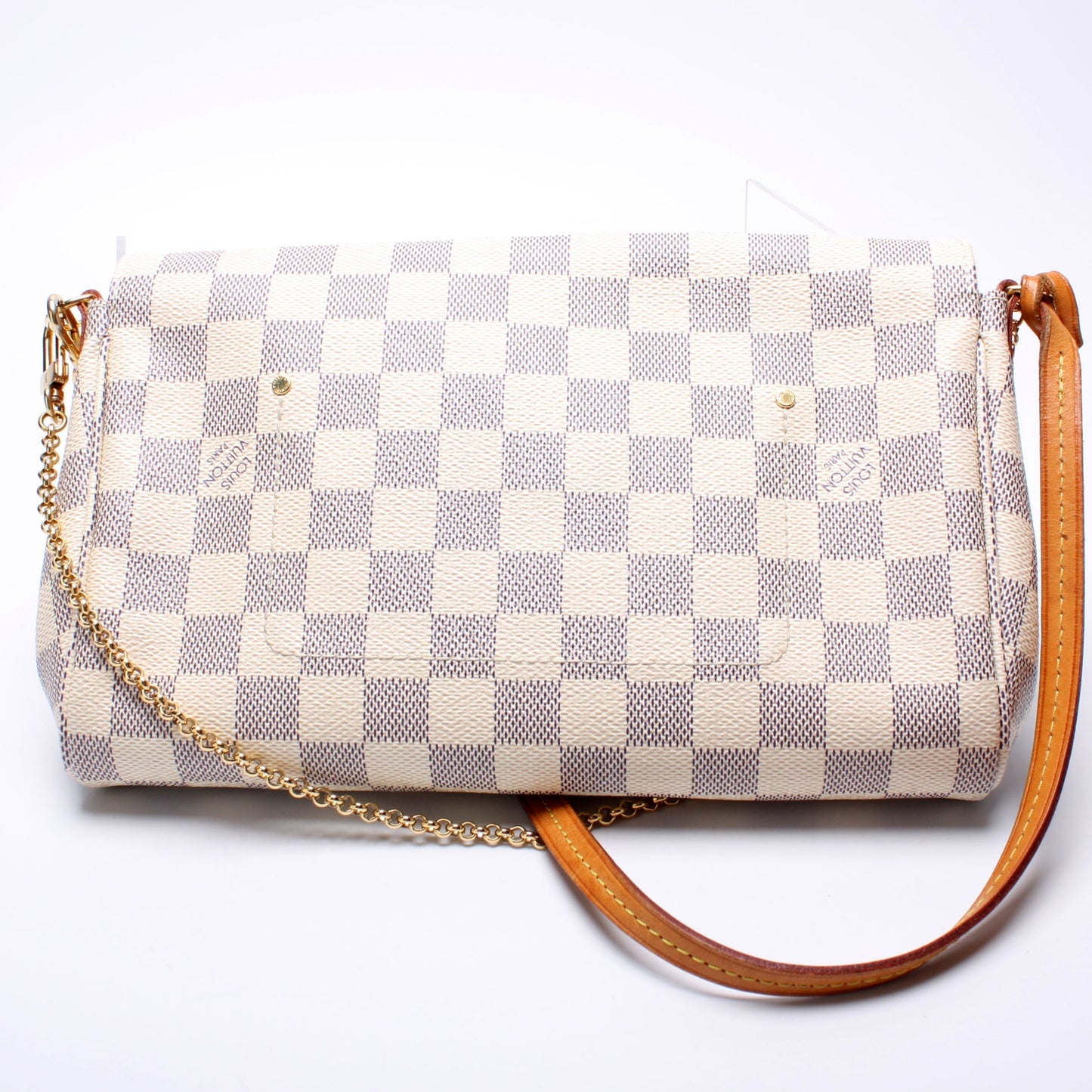 Louis Vuitton Favorite MM Azur Damier Handbag Azur 8