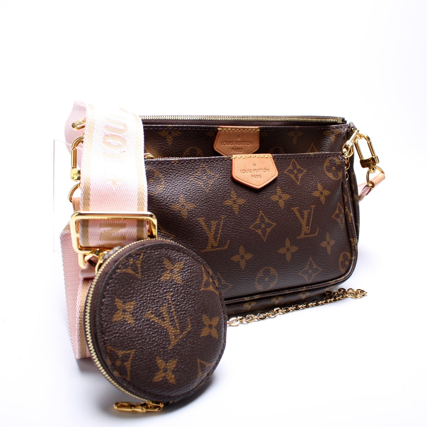 Louis Vuitton Multi Pochette Monogram Clutch Bag Monogram 9