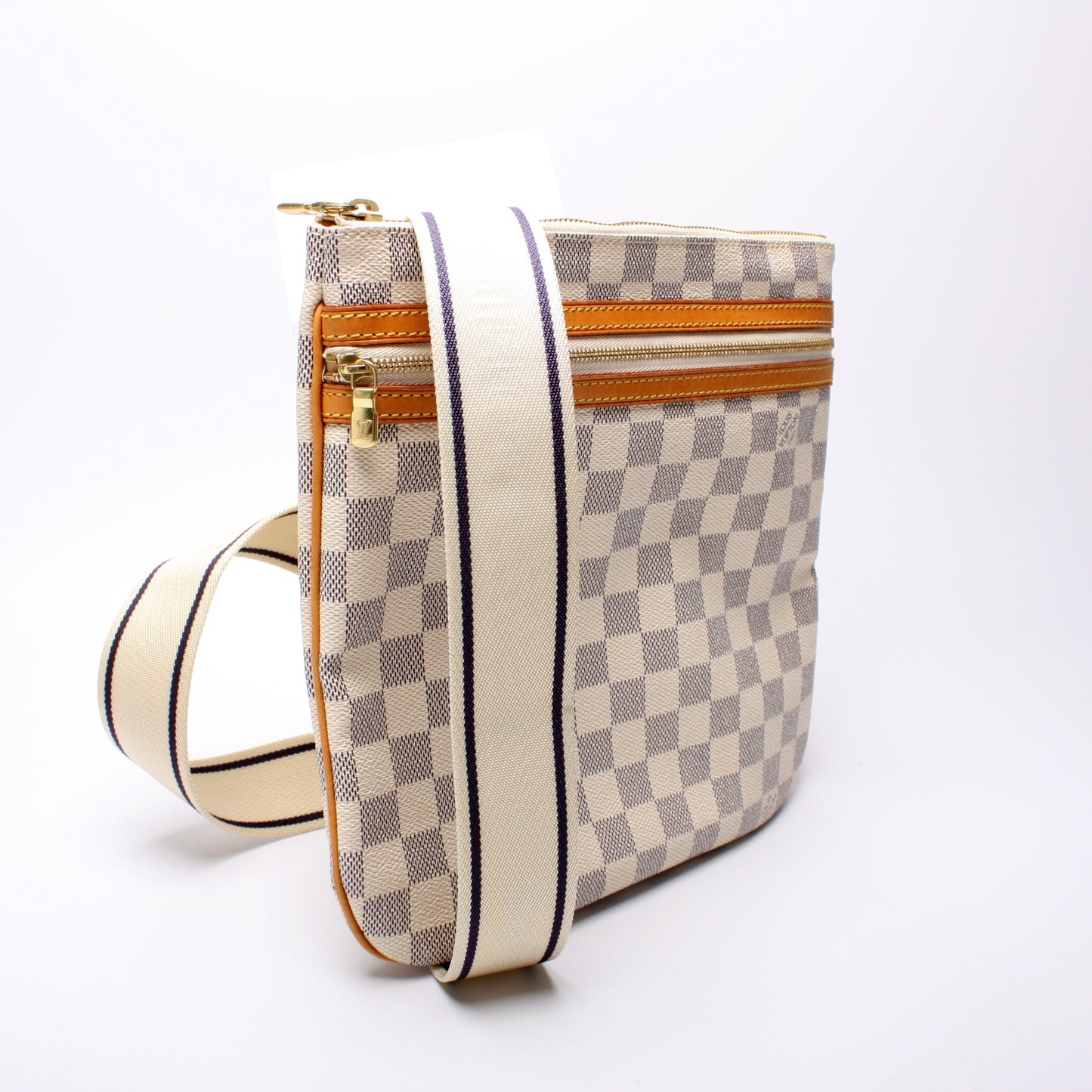 Louis Vuitton Pochette Bosphore Azur Damier Clutch Bag Azur 12