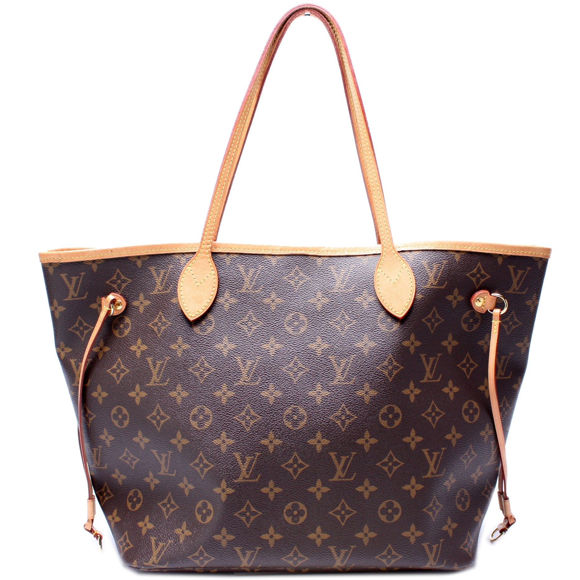 Louis Vuitton Neverfull MM Monogram Tote Bag Monogram 216