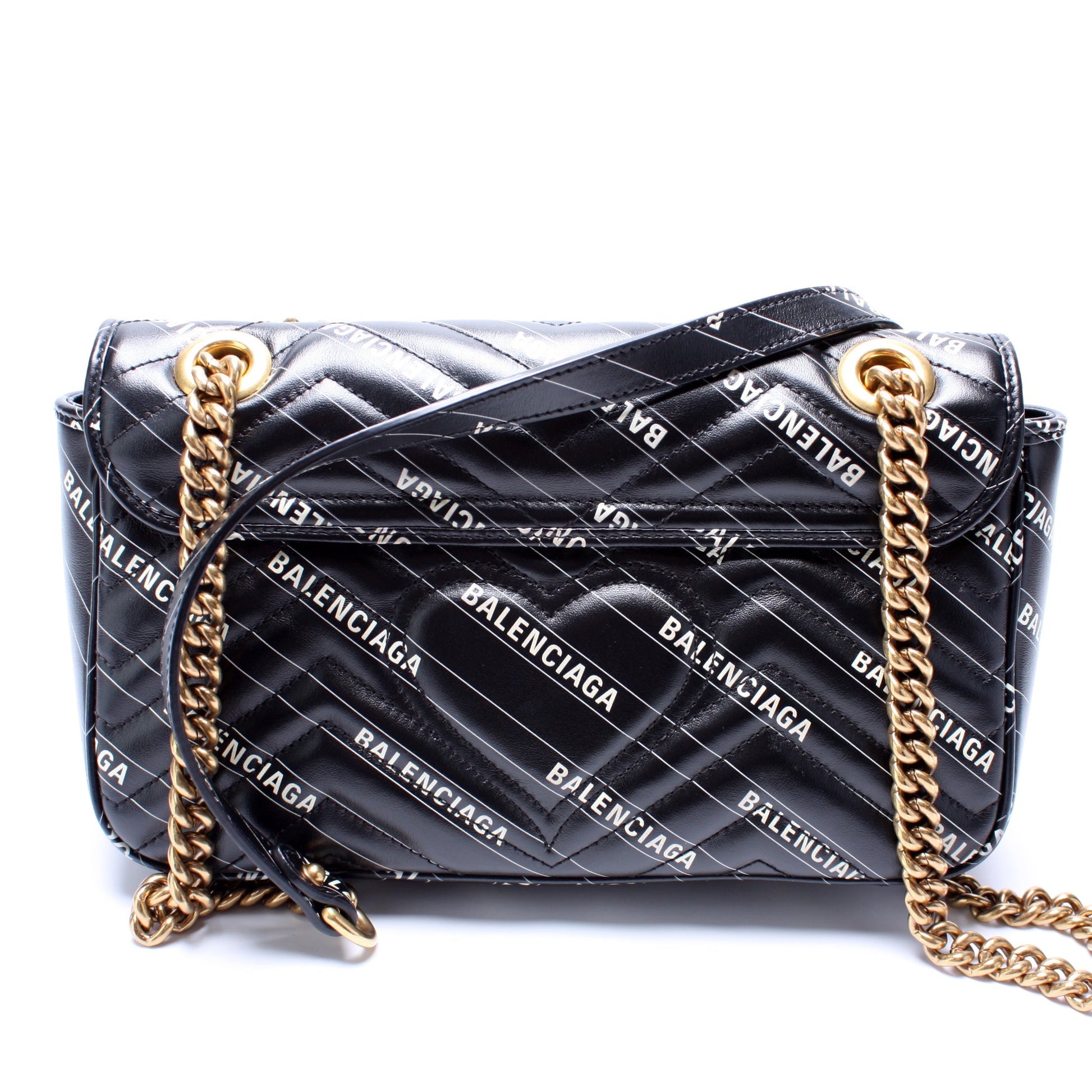 Gucci X Balenciaga GG Marmont Small Shoulder Bag