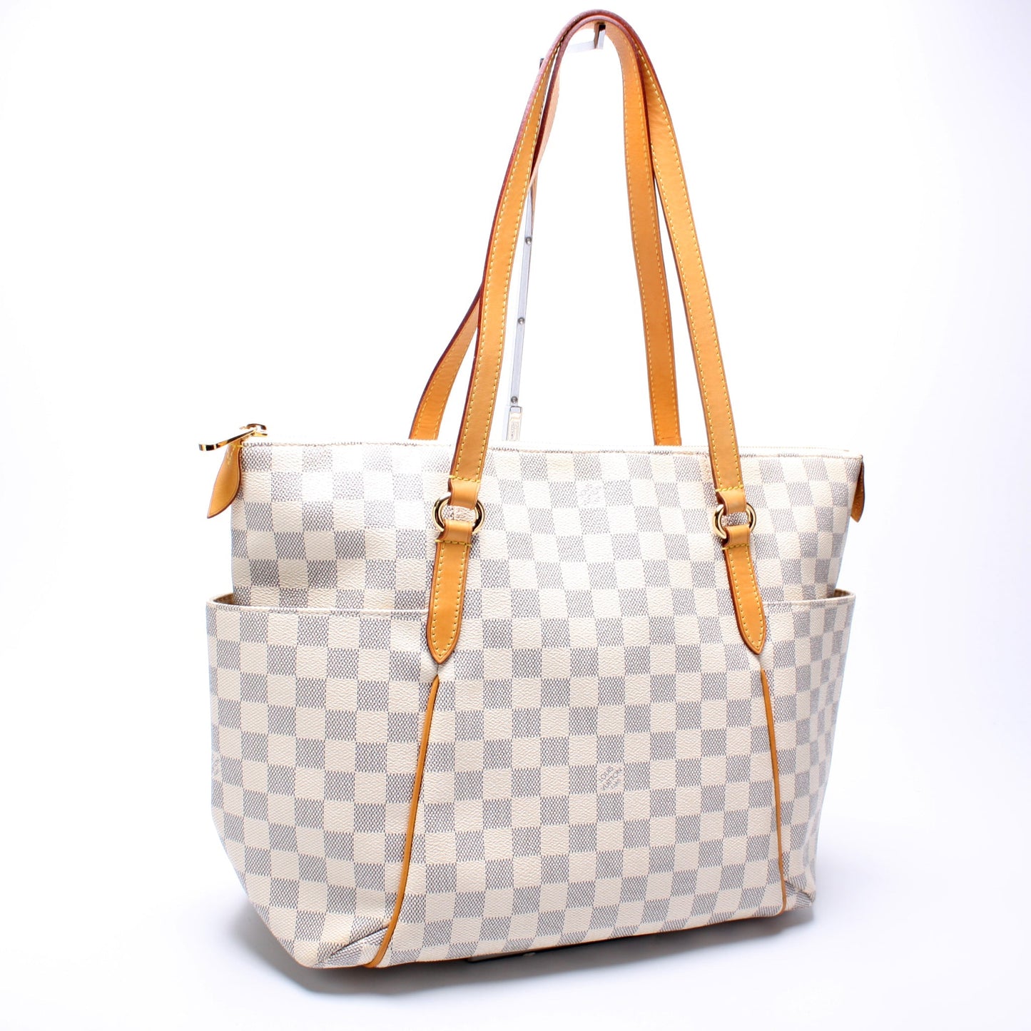 Louis Vuitton Totally Azur MM Damier Handbag Azur 6