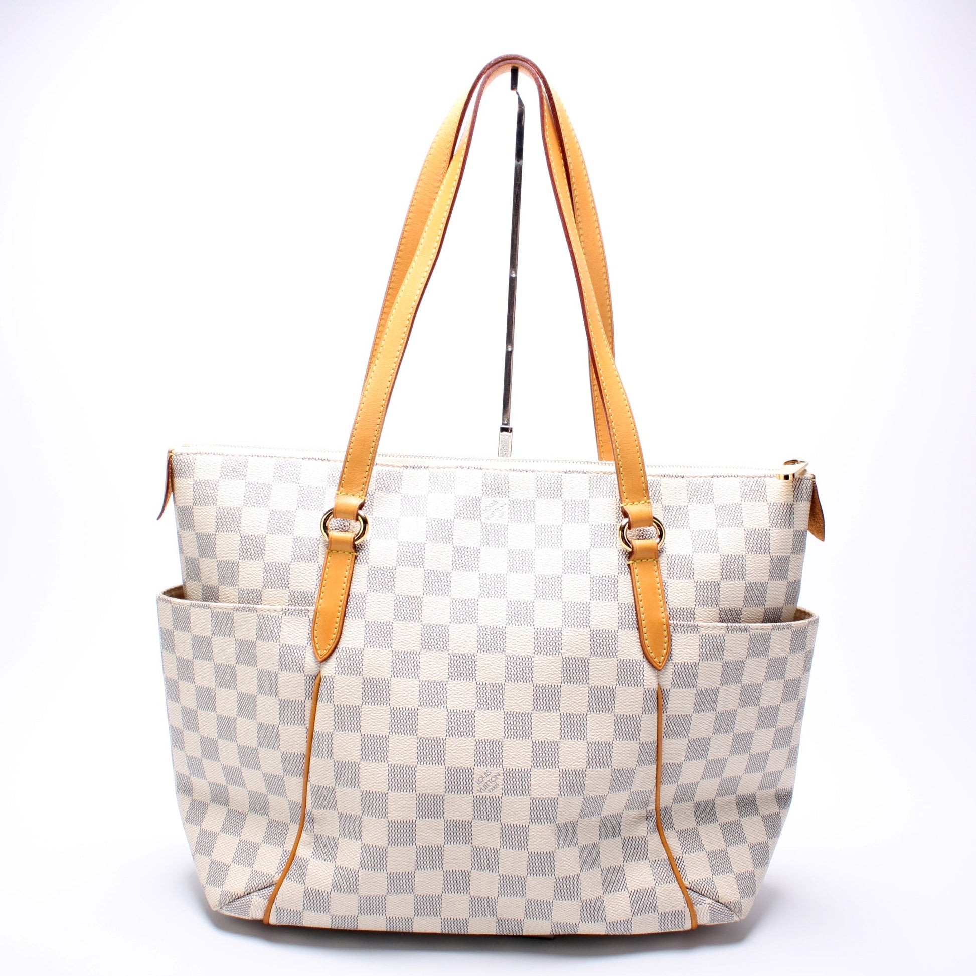 Louis Vuitton Totally Azur MM Damier Handbag Azur 6