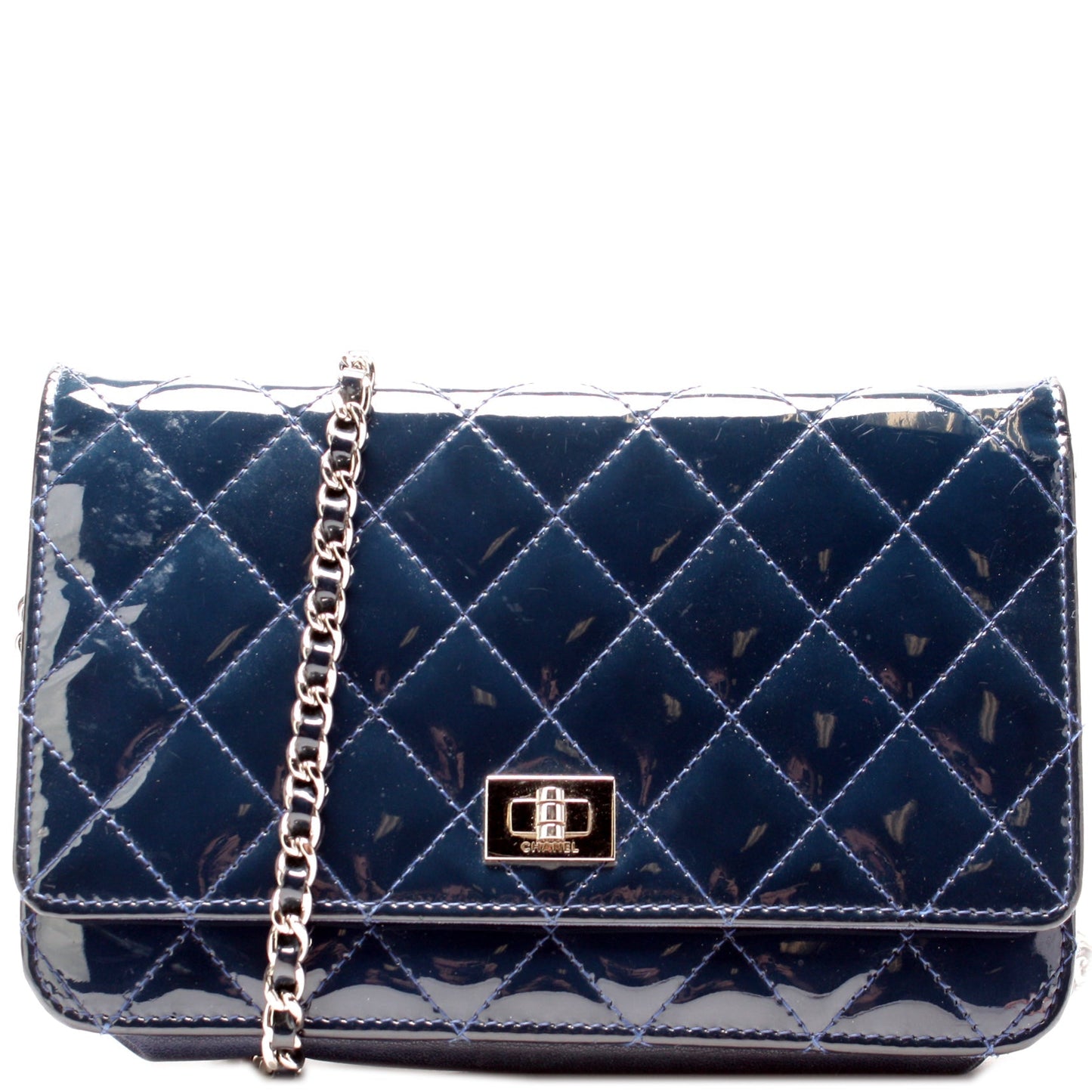 Chanel Reissue WOC Patent 12M Clutch Bag
