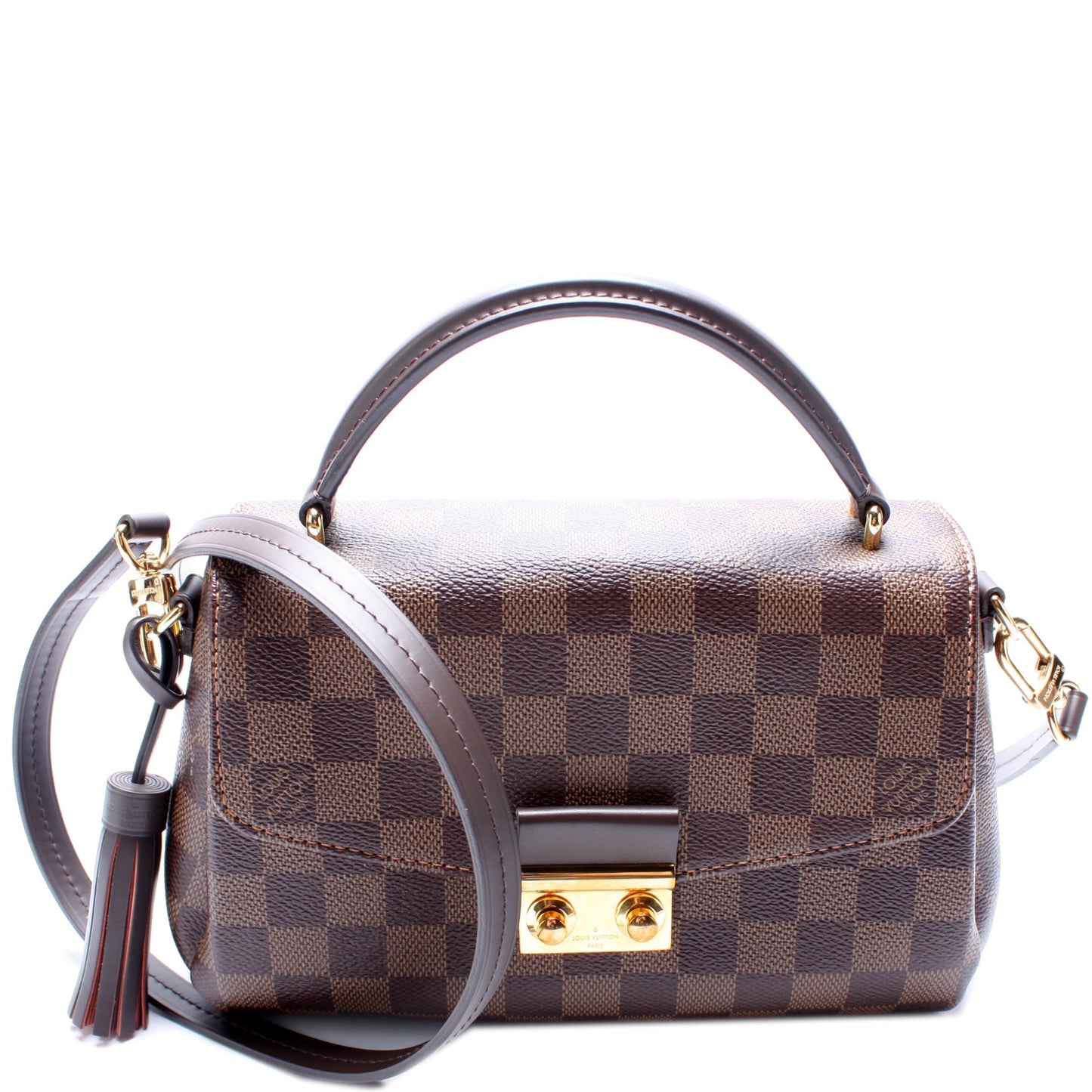 Louis Vuitton Croisette Ebene Damier Handbag Ebene 2