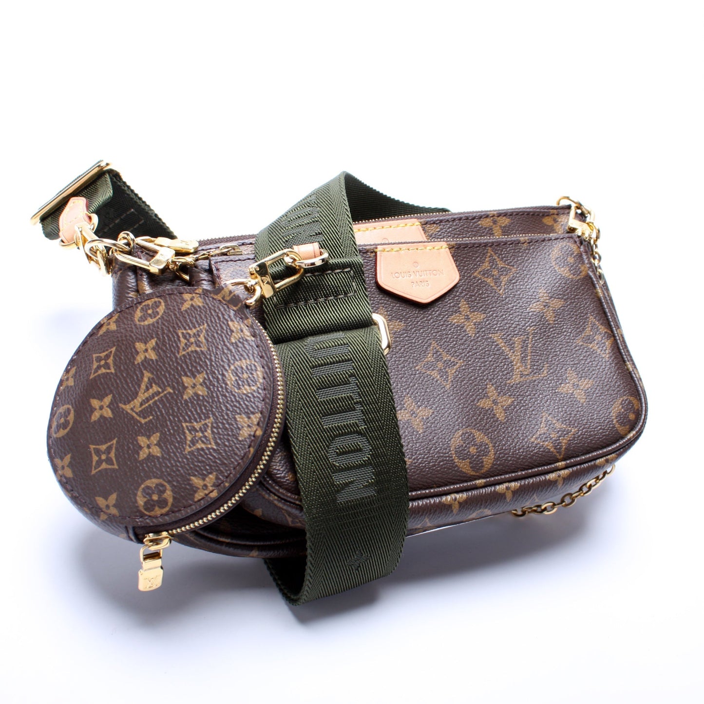 Louis Vuitton Multi Pochette Monogram Clutch Bag Monogram 11