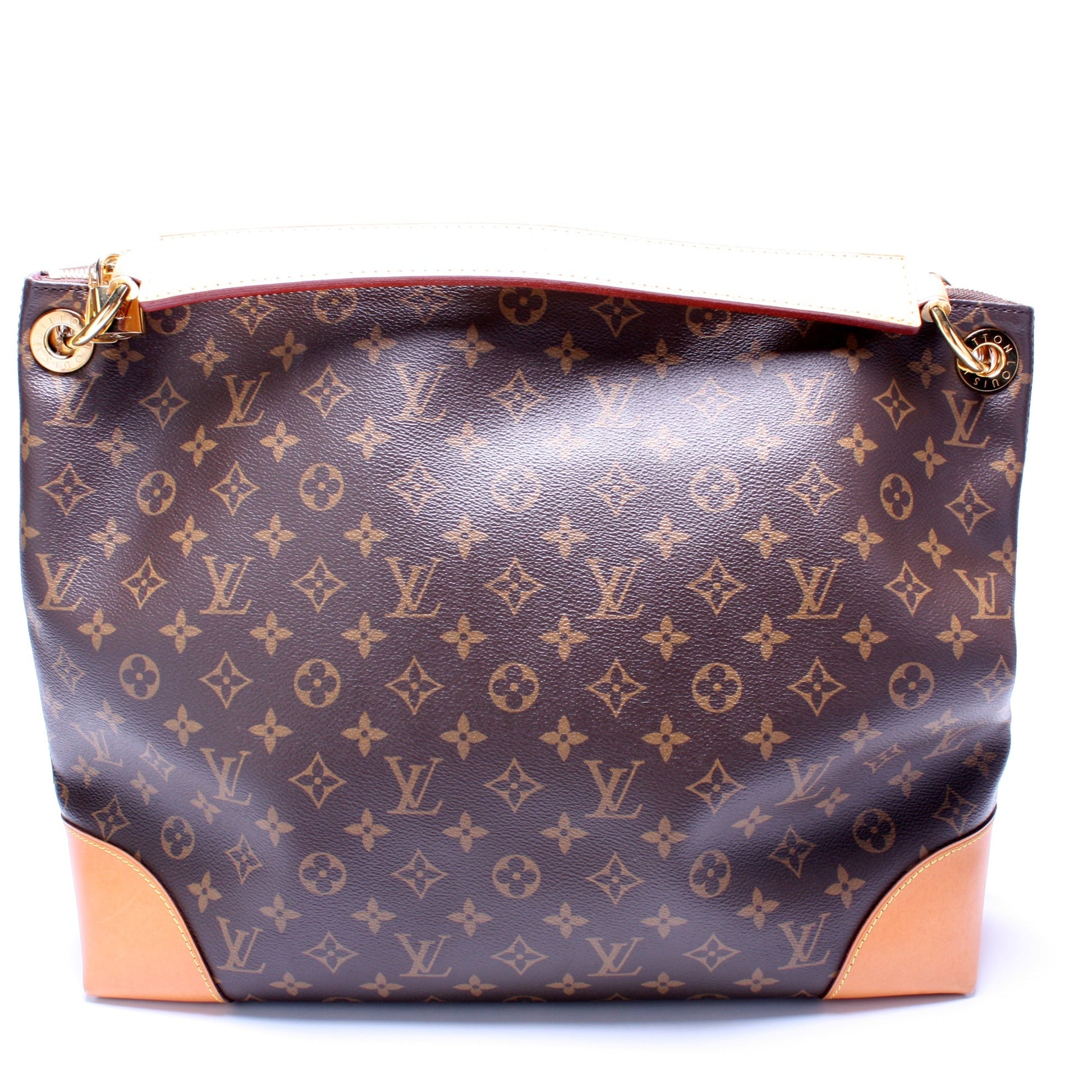 Louis Vuitton Berri MM Monogram Handbag Monogram 20