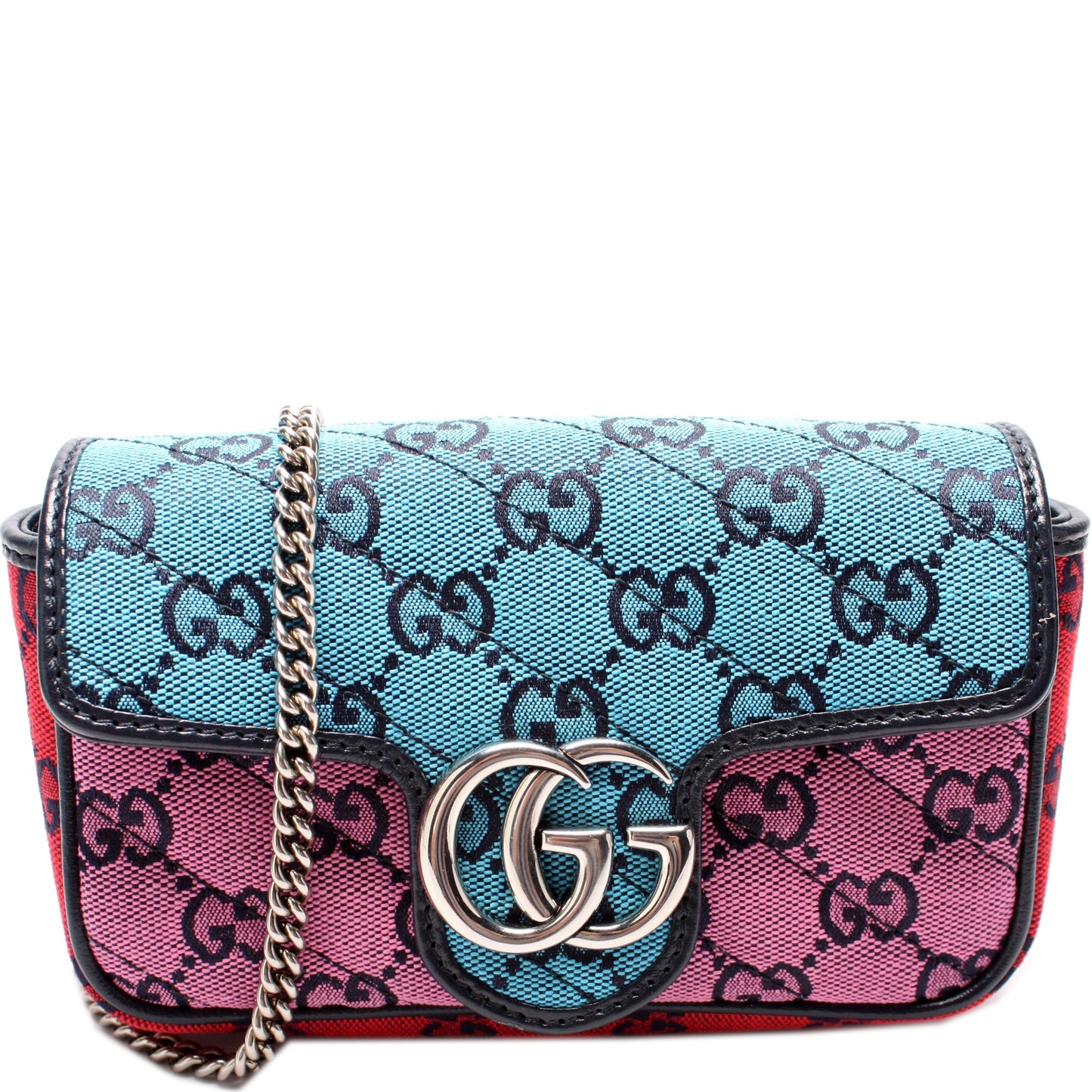 Gucci Marmont Canvas Mini Flap Travel Bag Flap 1