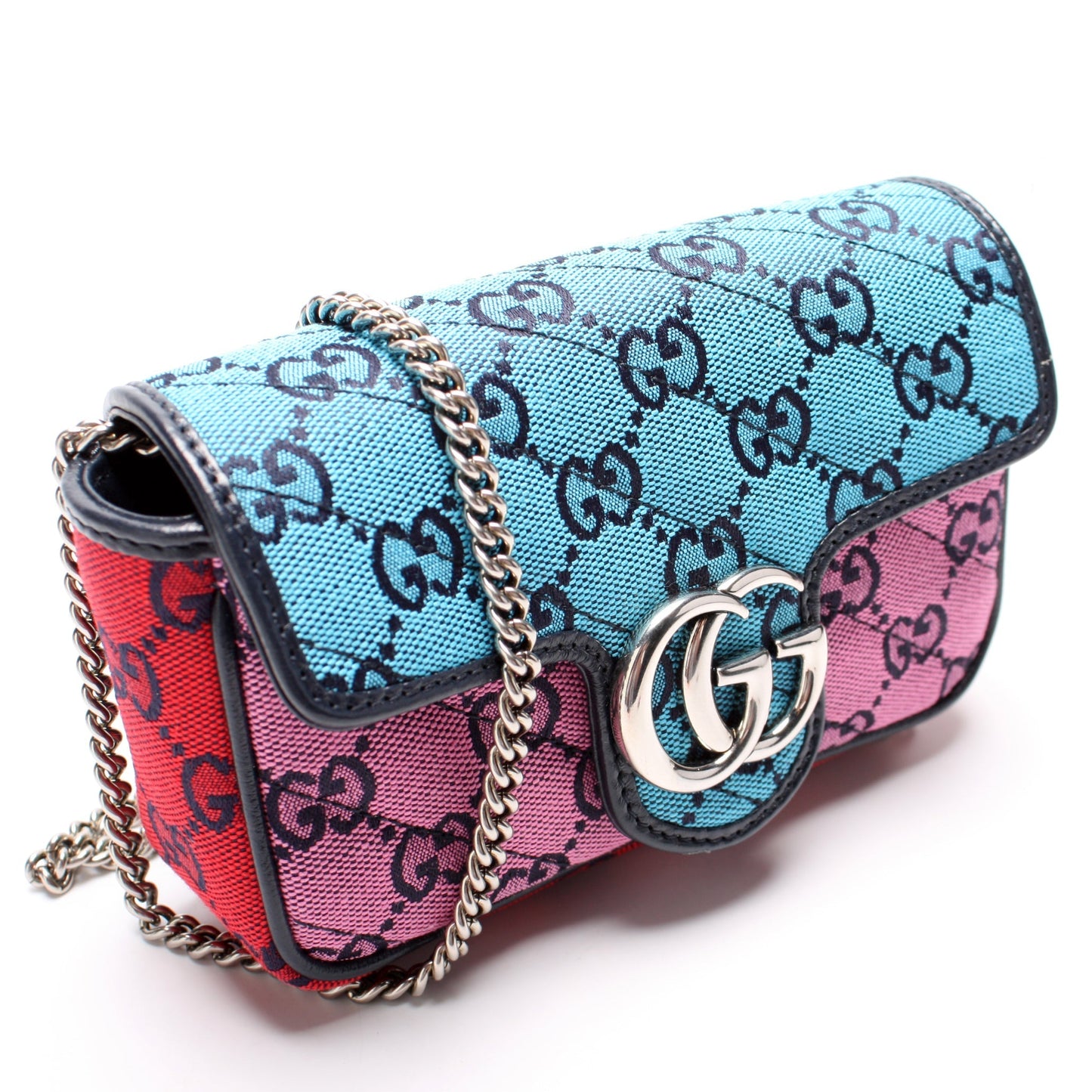 Gucci Marmont Canvas Mini Flap Travel Bag Flap 1