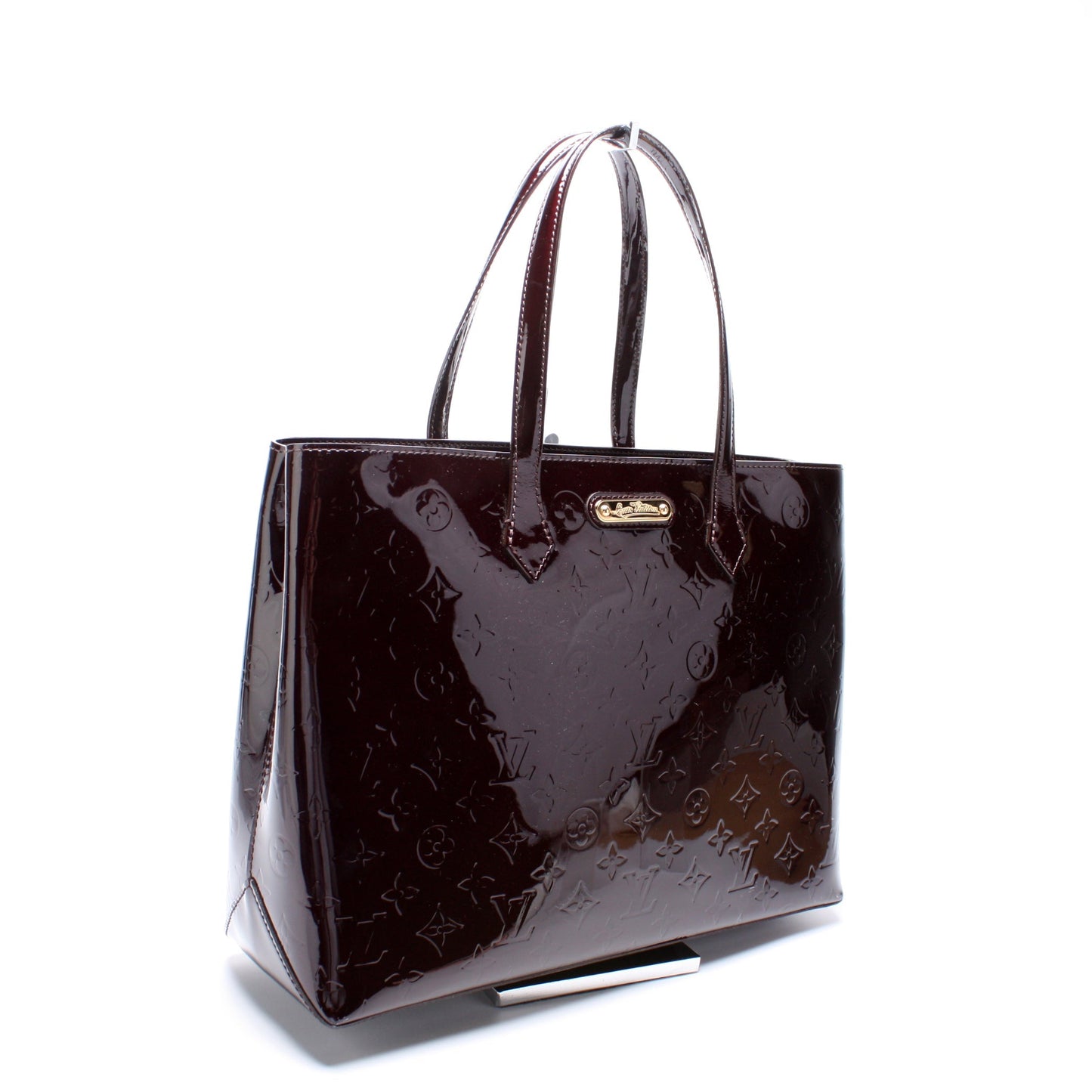 Louis Vuitton Wilshire MM Vernis Handbag Vernis 1