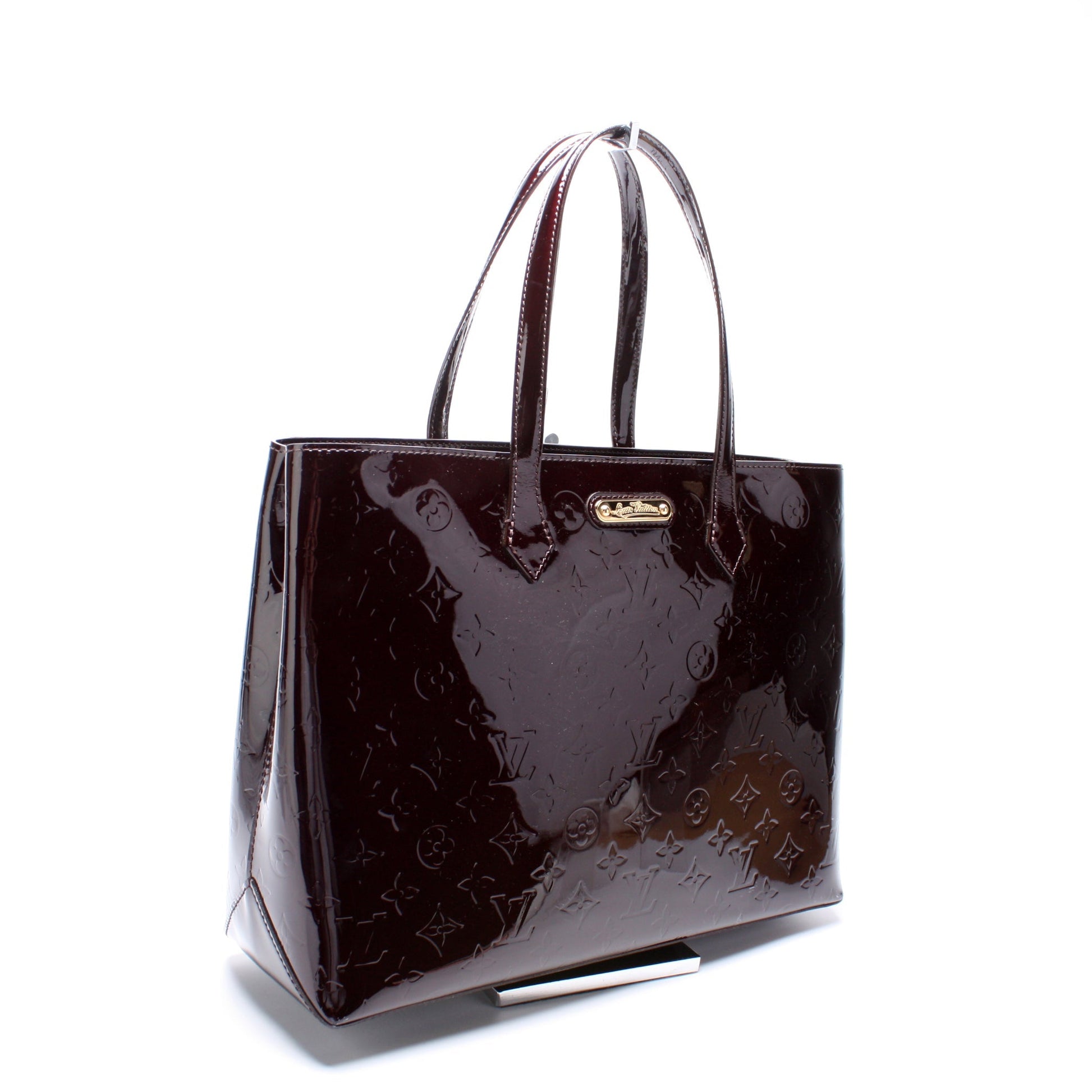 Louis Vuitton Wilshire MM Vernis Handbag Vernis 1