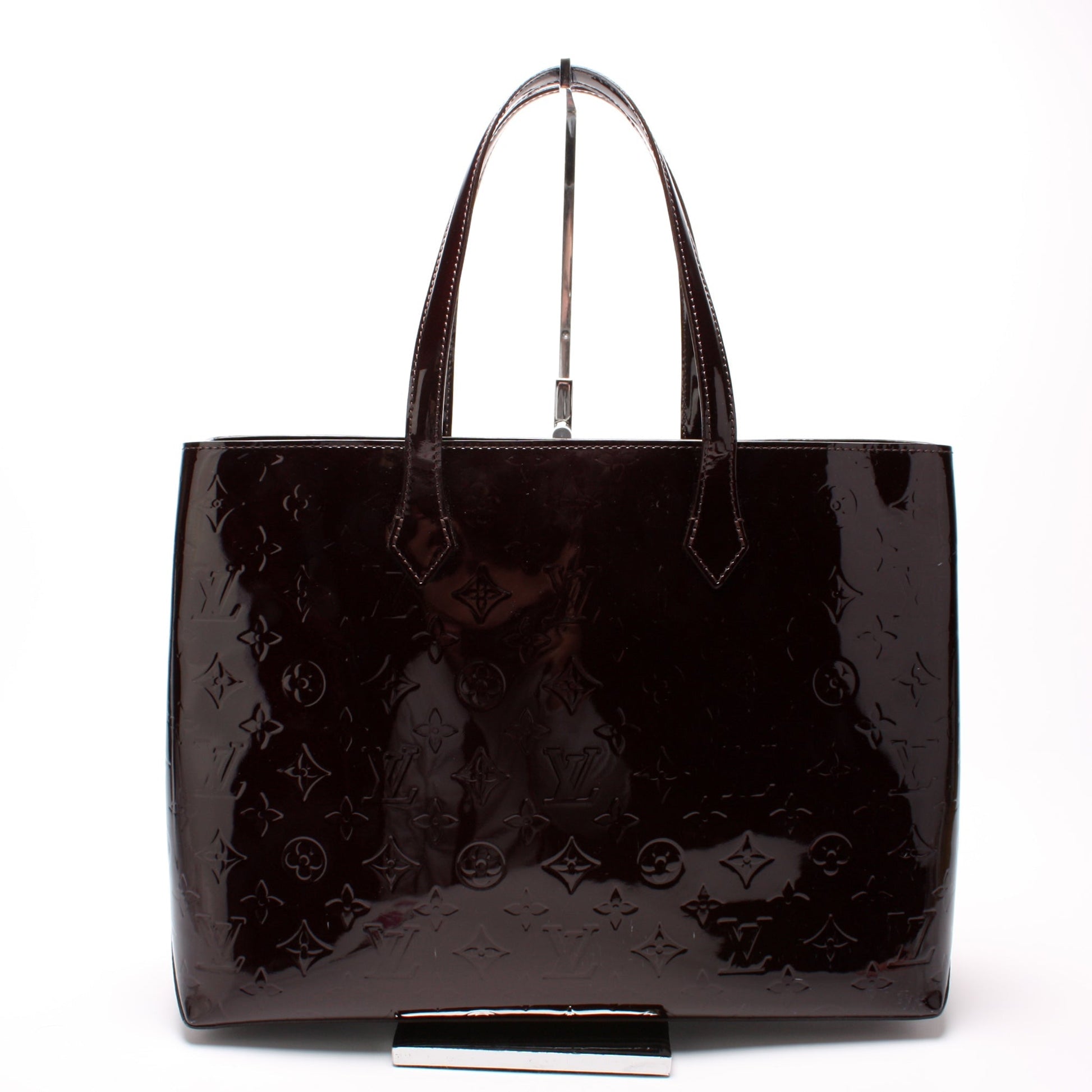 Louis Vuitton Wilshire MM Vernis Handbag Vernis 1