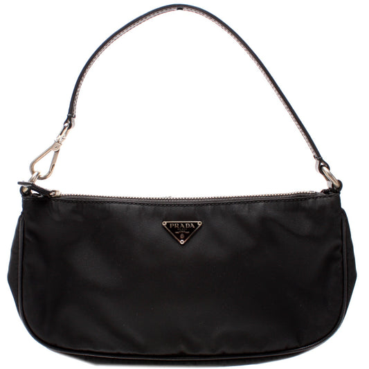 Prada Tessuto Pochette Shoulder Bag Nylon