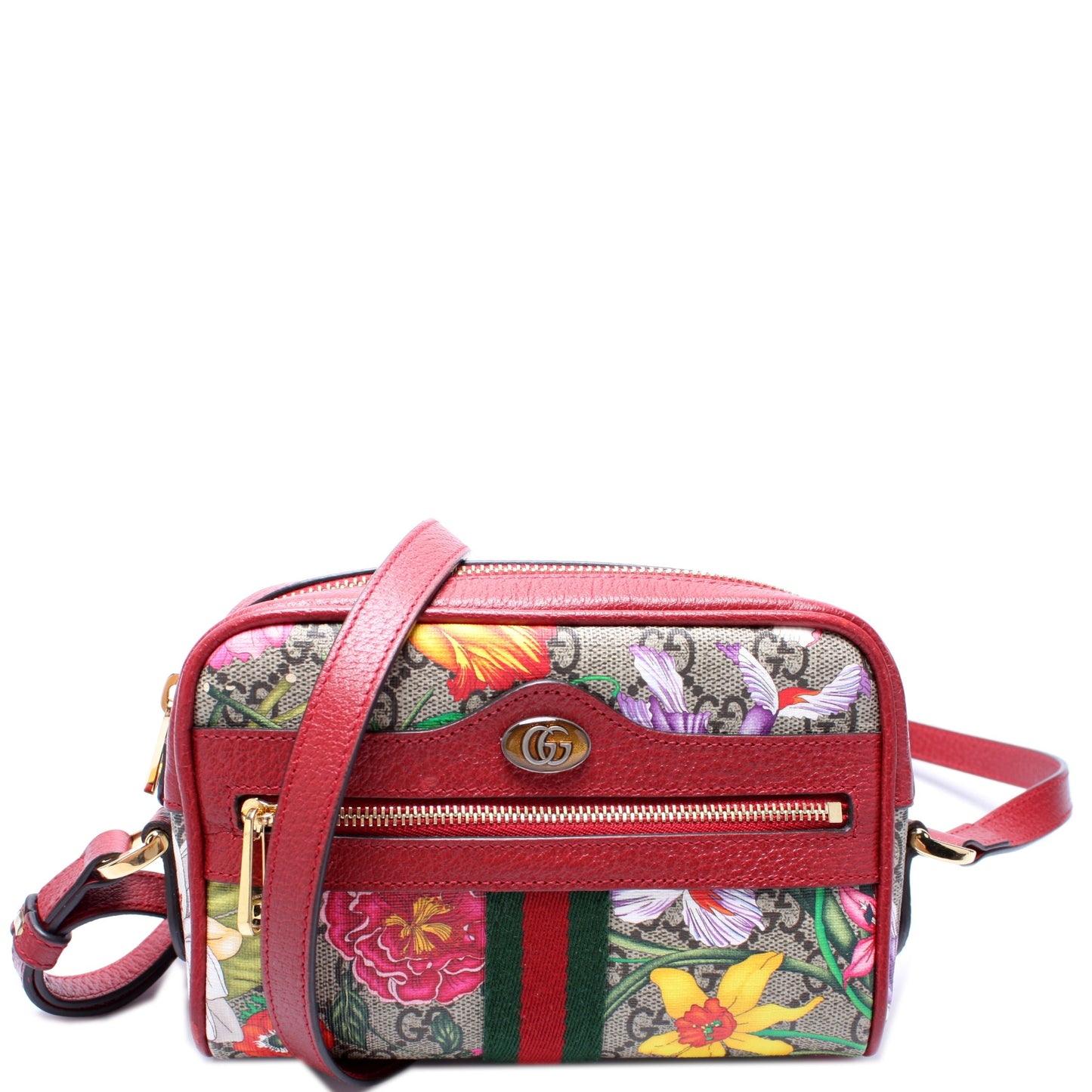 Gucci GG Flora Ophidia Mini Travel Bag
