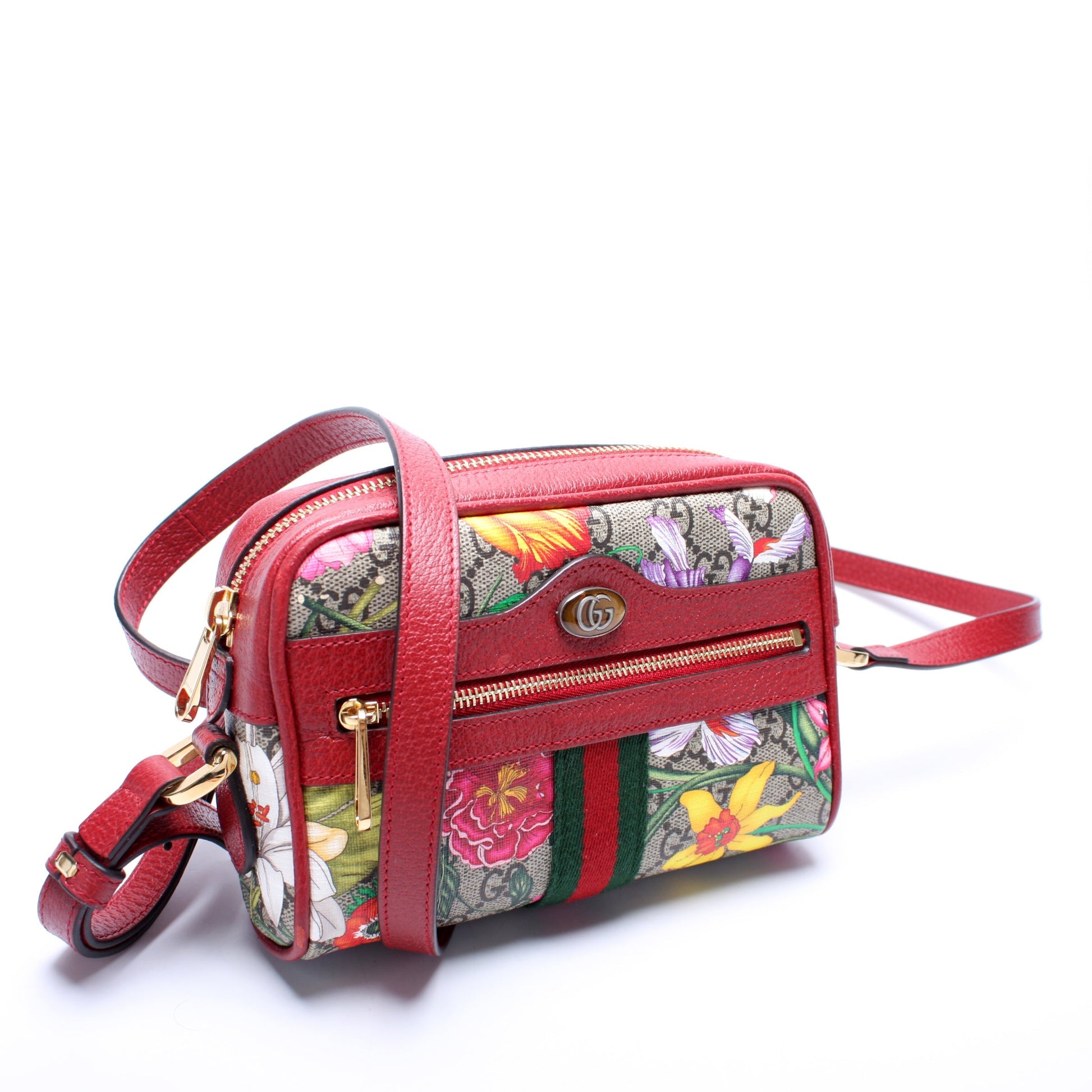 Gucci GG Flora Ophidia Mini Travel Bag