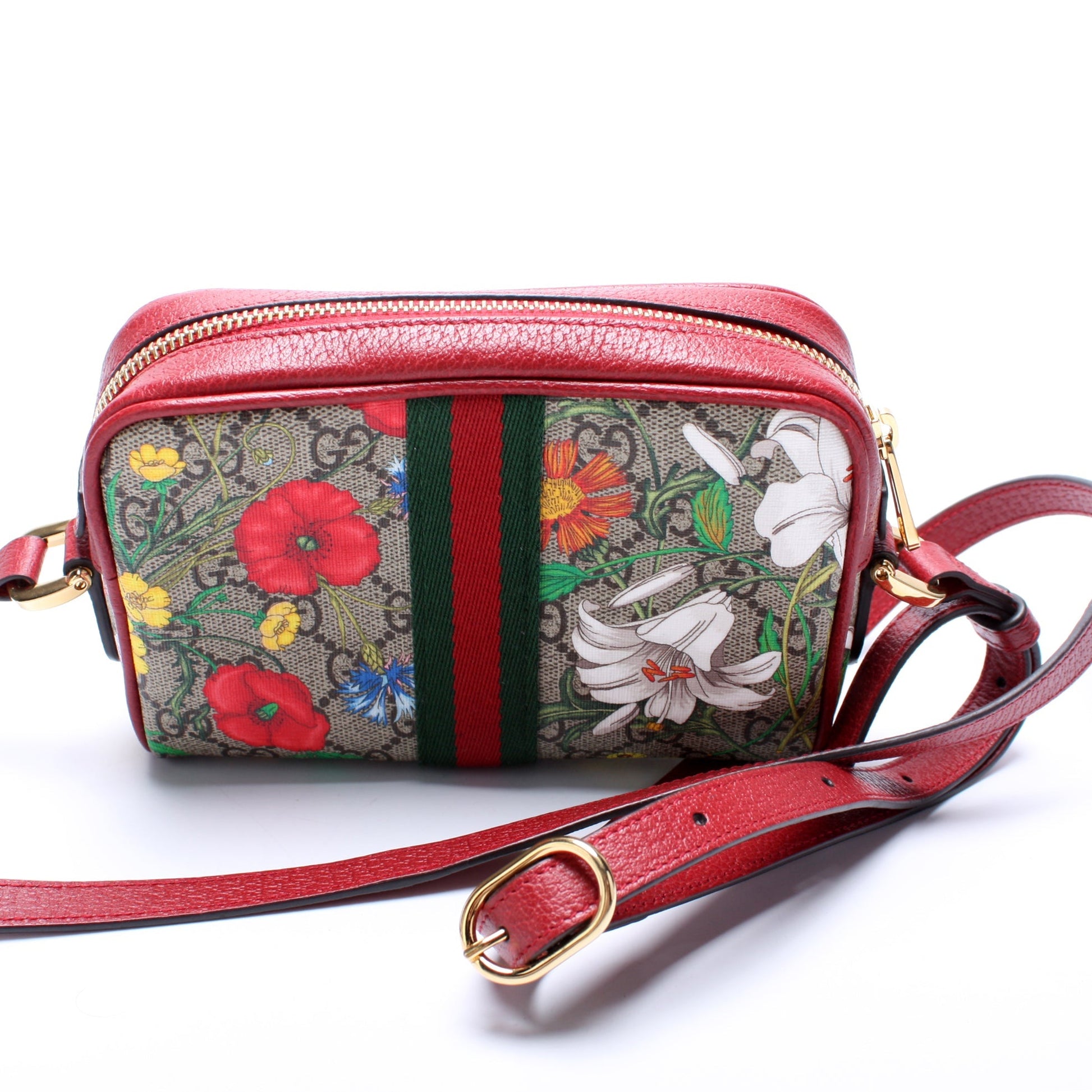 Gucci GG Flora Ophidia Mini Travel Bag