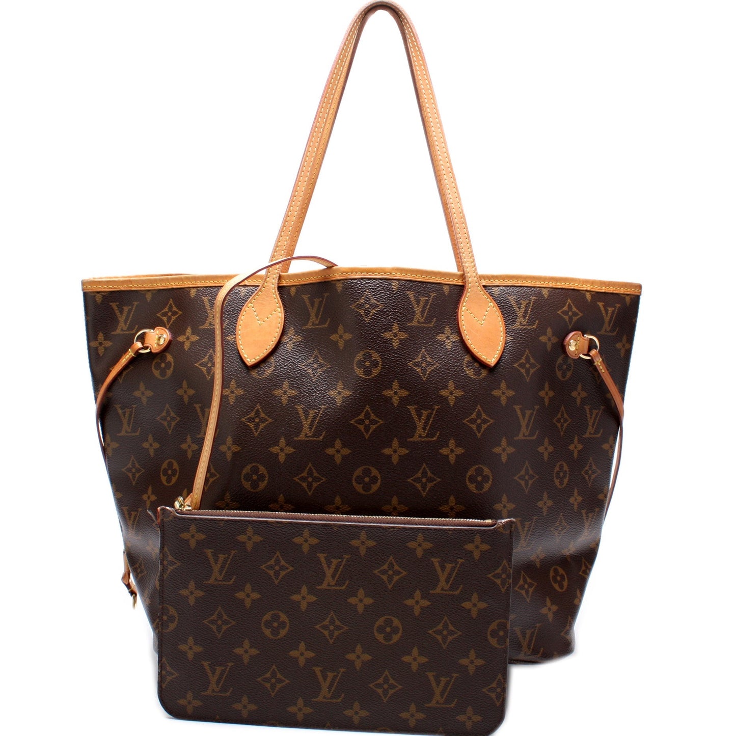 Louis Vuitton Neverfull W MM Monogram Wallet Case Monogram 12