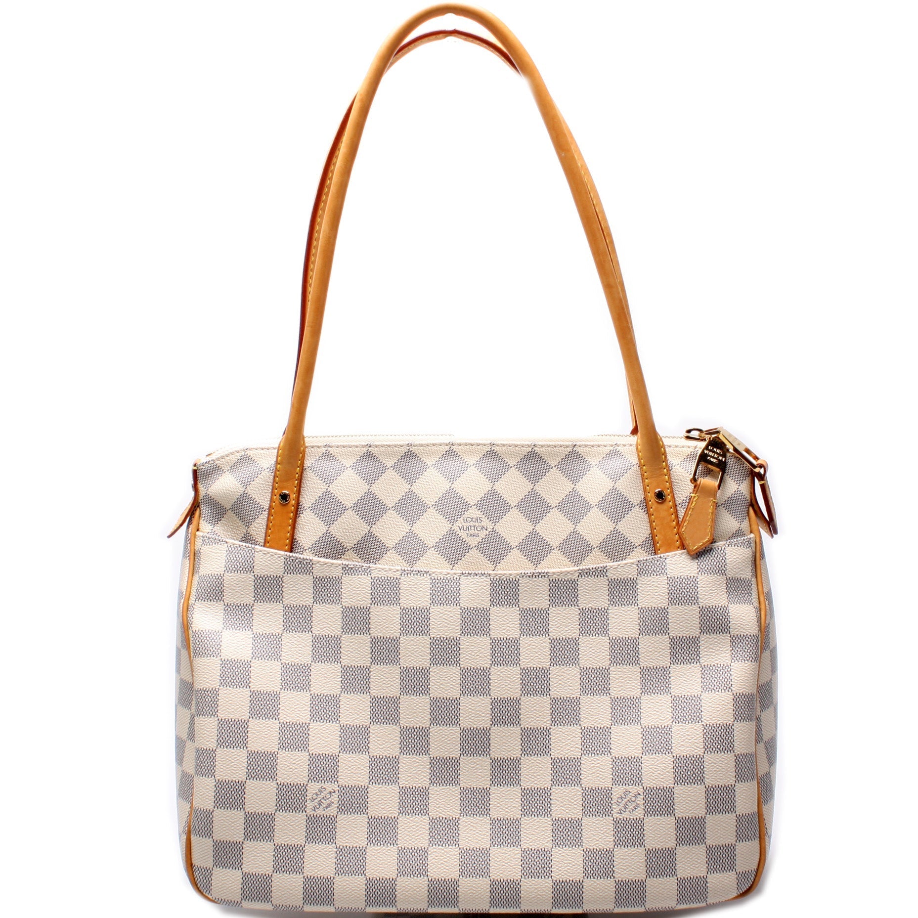 Louis Vuitton Figheri PM Azur Damier Handbag Azur 1