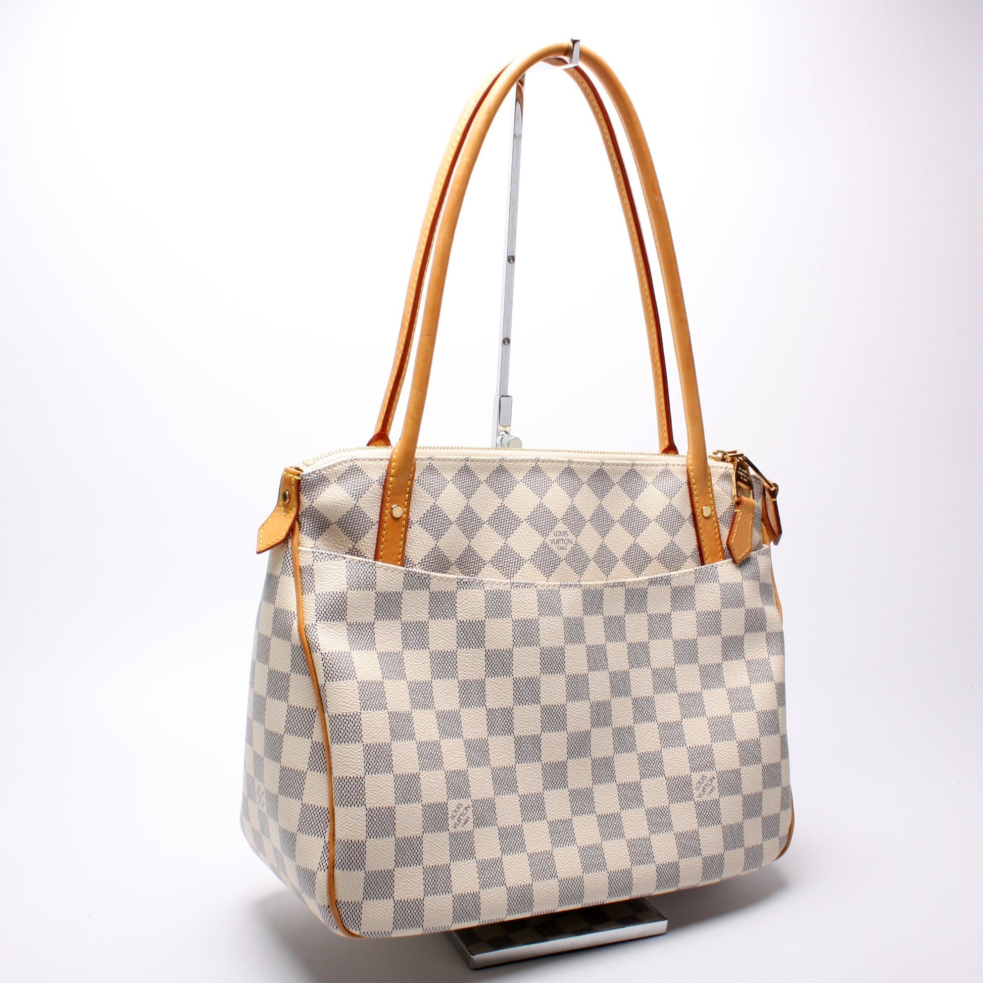 Louis Vuitton Figheri PM Azur Damier Handbag Azur 1