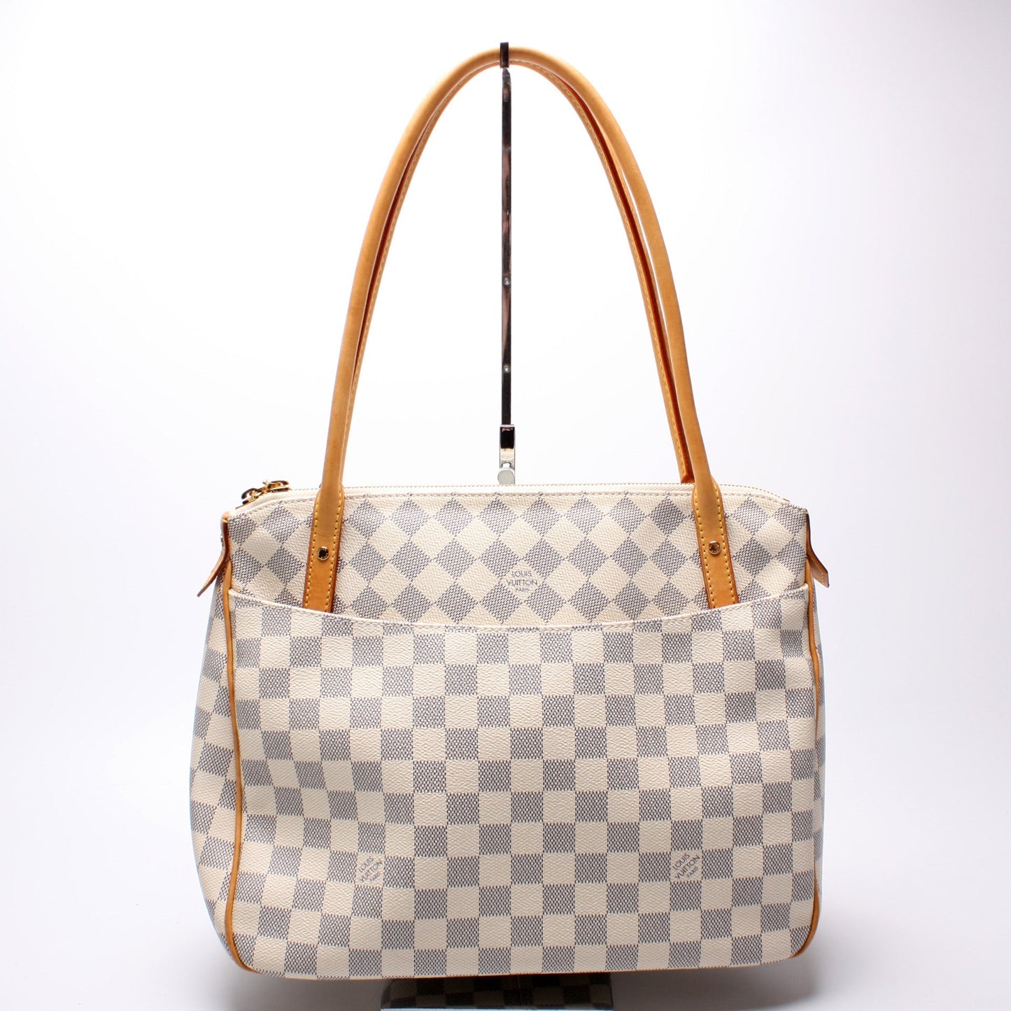 Louis Vuitton Figheri PM Azur Damier Handbag Azur 1