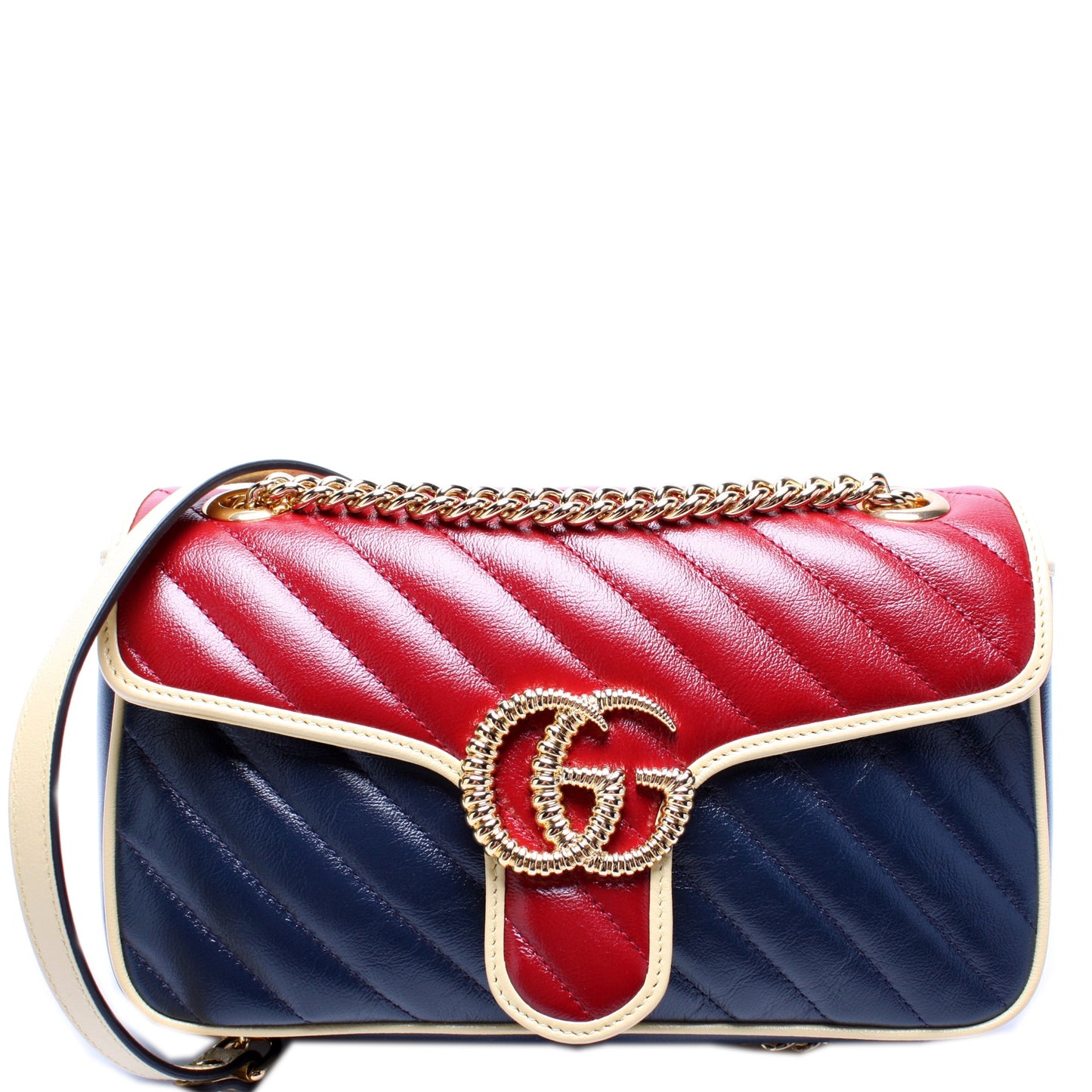 Gucci GG Marmont Small Flap Shoulder Bag Flap 2