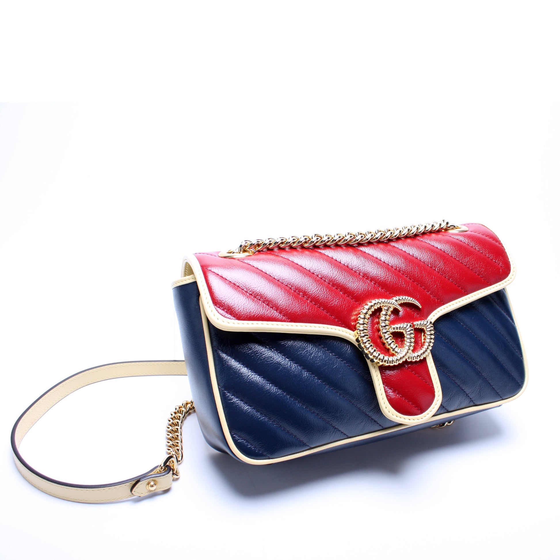 Gucci GG Marmont Small Flap Shoulder Bag Flap 2