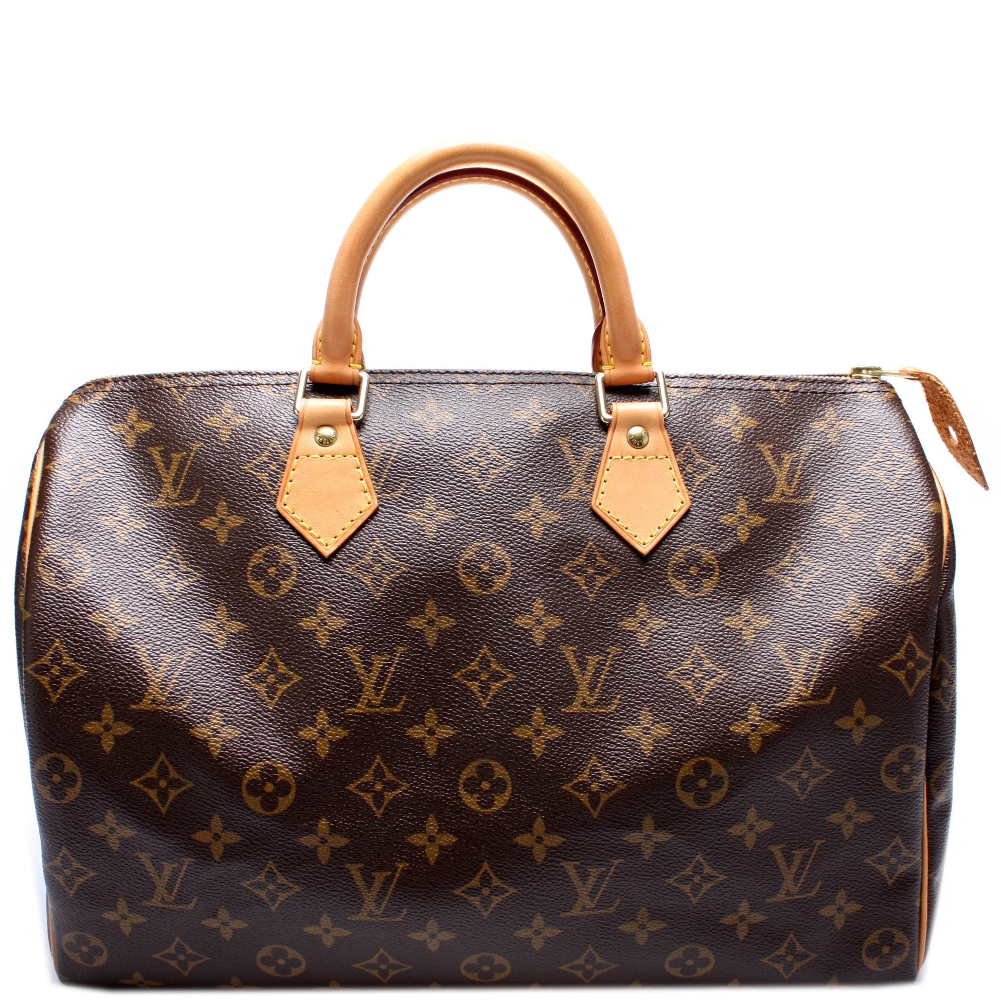 Louis Vuitton Speedy 35 Monogram Handbag Monogram 19