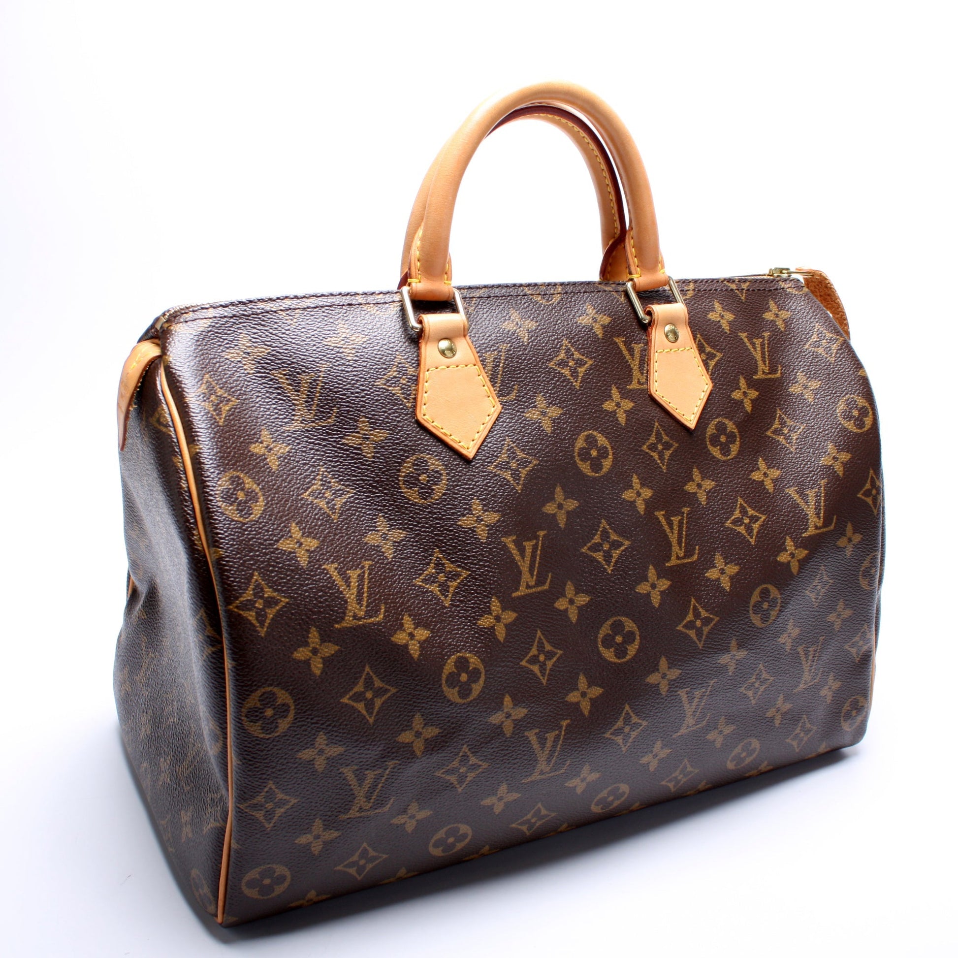 Louis Vuitton Speedy 35 Monogram Handbag Monogram 19