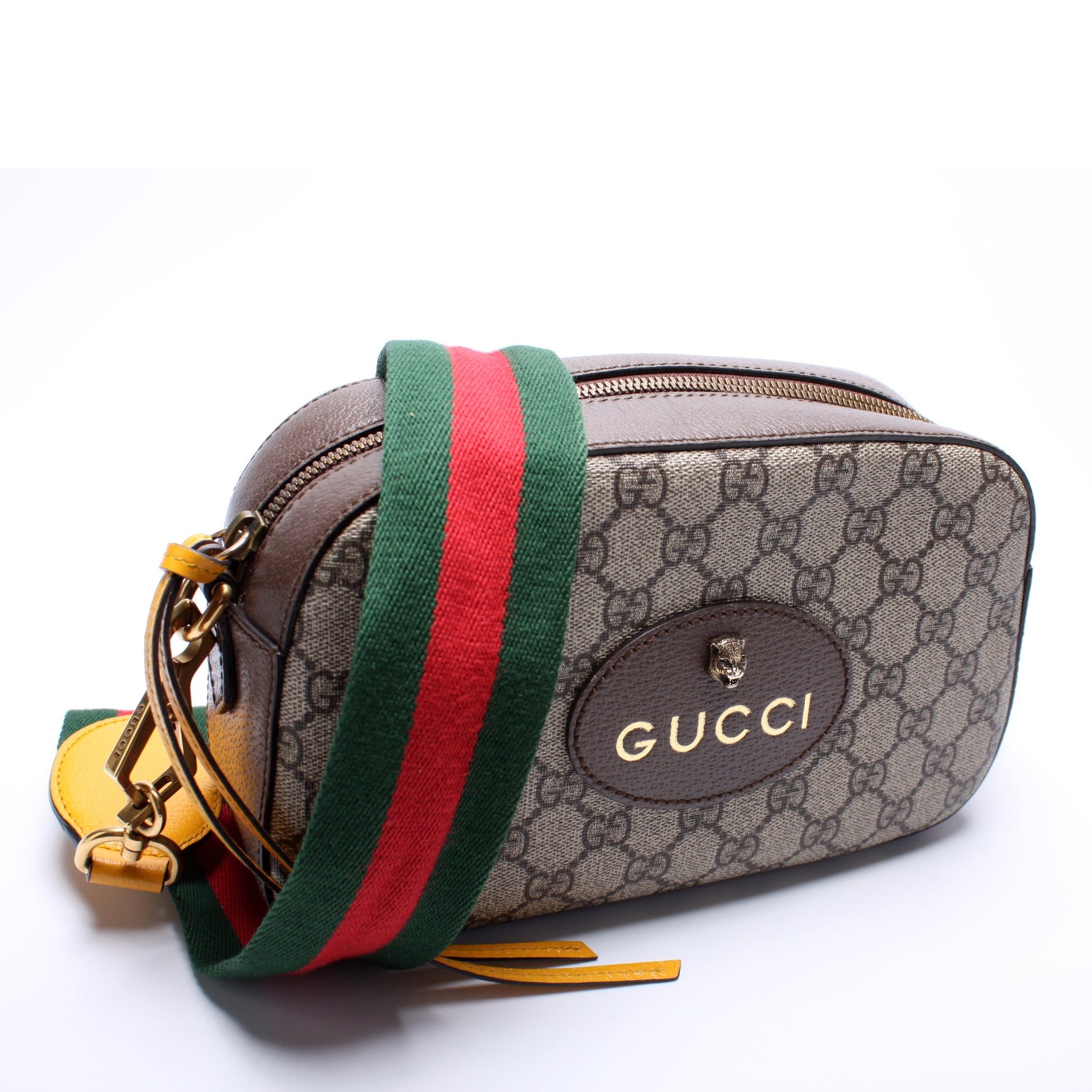 Gucci GG Supreme Messenger Travel Bag 22