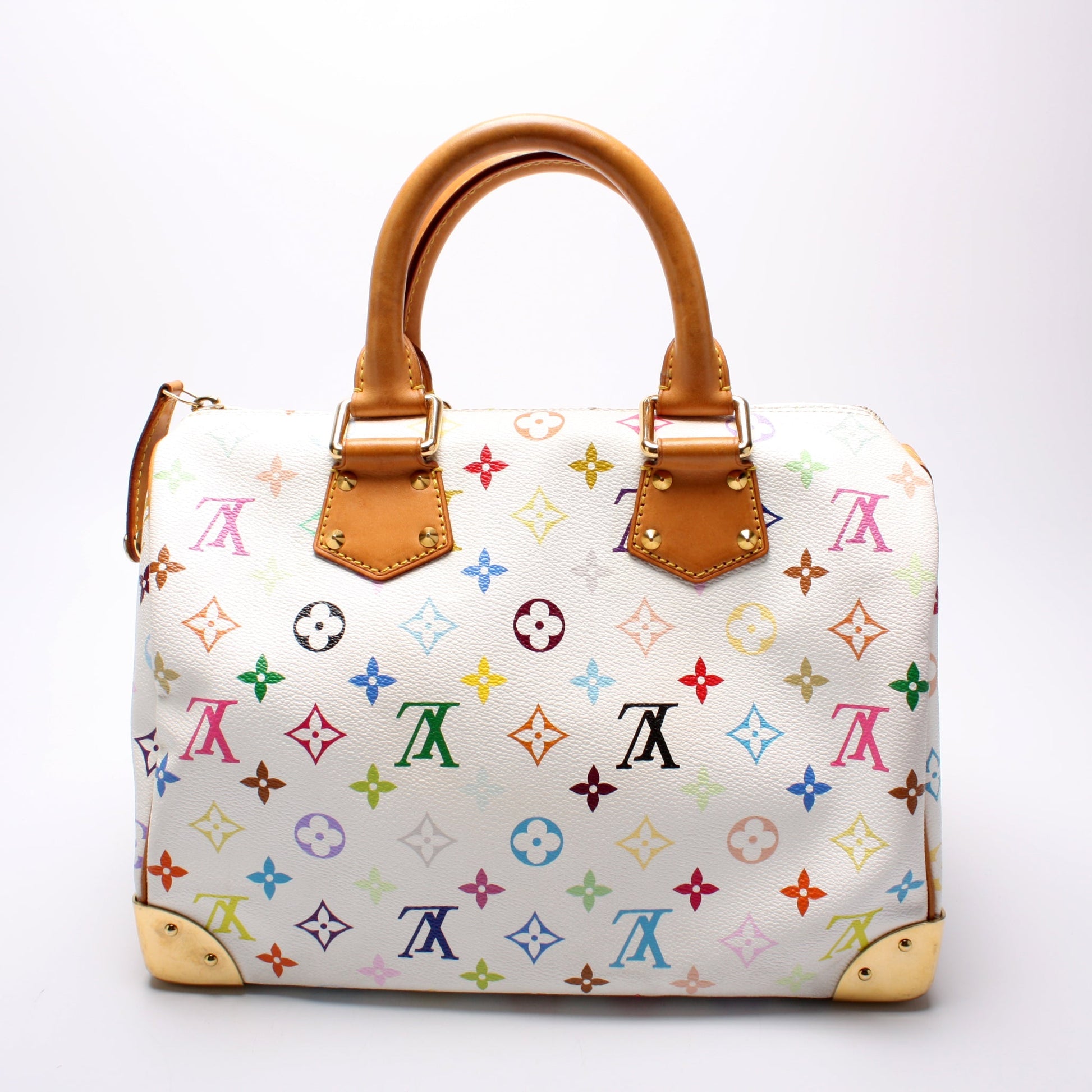 Louis Vuitton Speedy 30 Monogram Multicolor Handbag Monogram 4