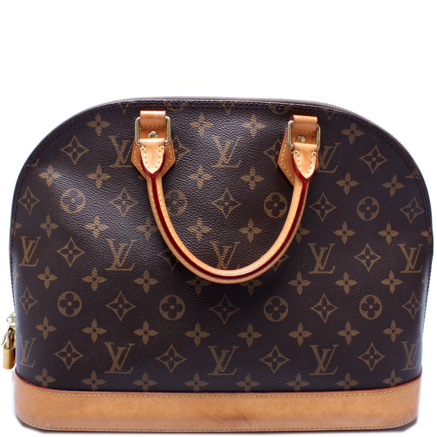 Louis Vuitton Alma MM Newer Monogram Handbag