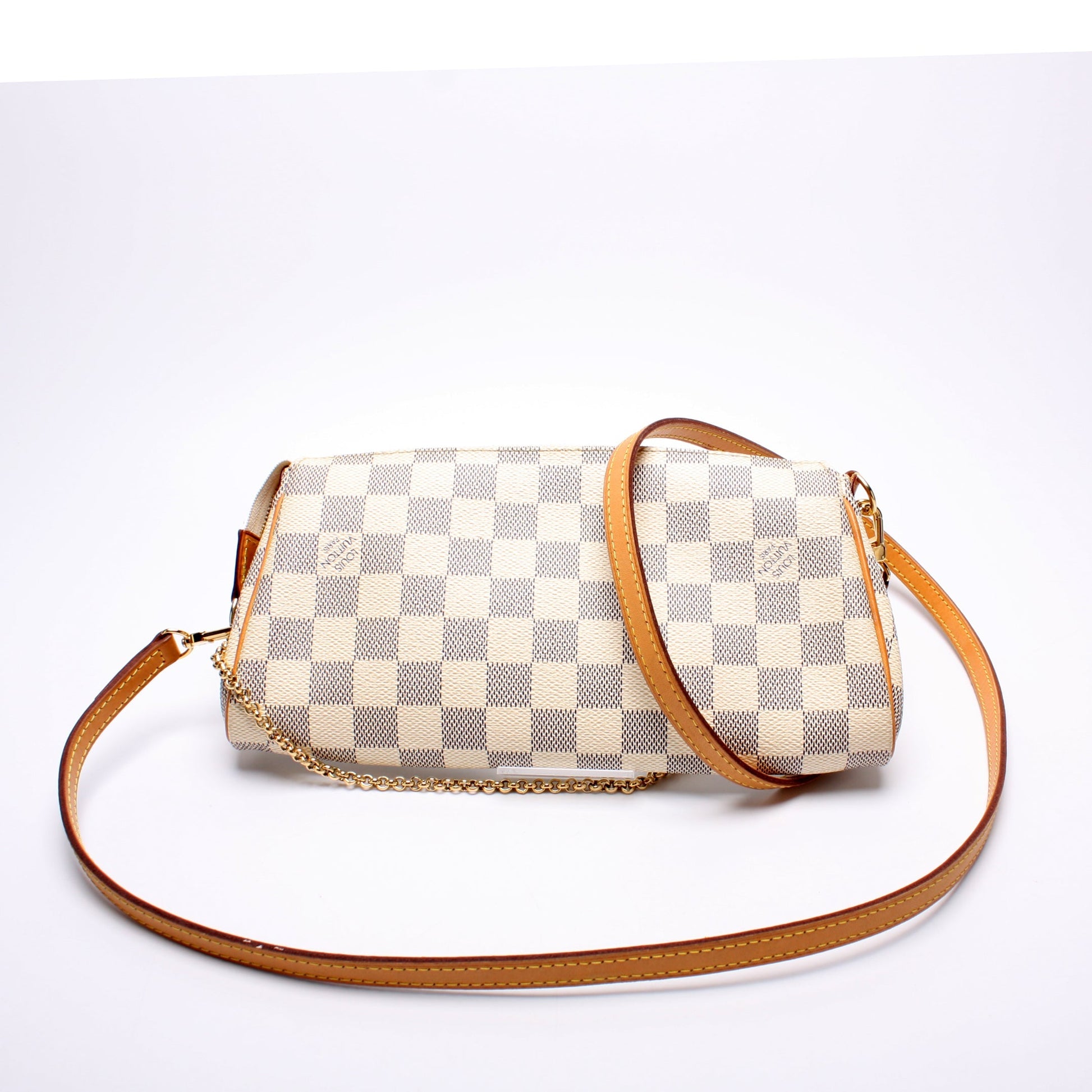 Louis Vuitton Eva Azur Damier Clutch Bag Azur 16