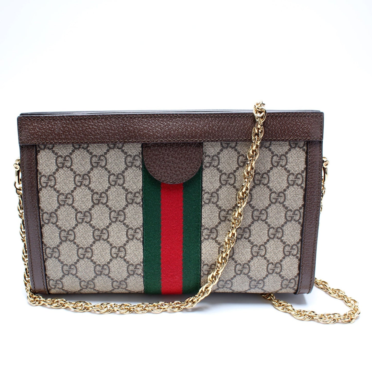 Gucci GG Supreme Ophidia Small Chain Travel Bag Chain 4