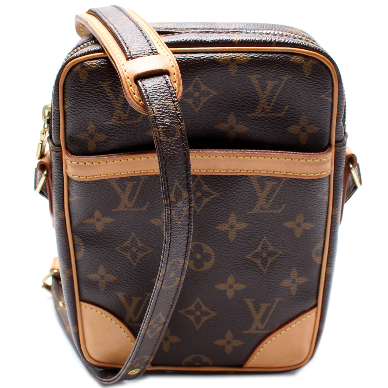 Louis Vuitton Danube Monogram Handbag Monogram 25