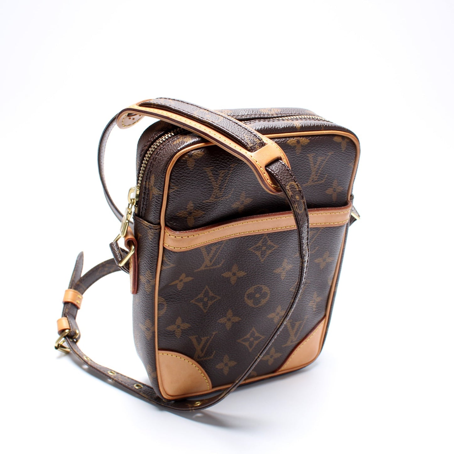 Louis Vuitton Danube Monogram Handbag Monogram 25