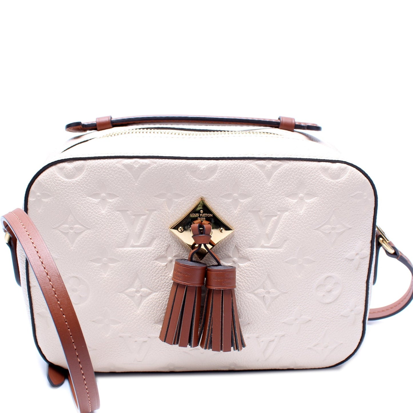 Louis Vuitton Saintonge Empreinte Handbag