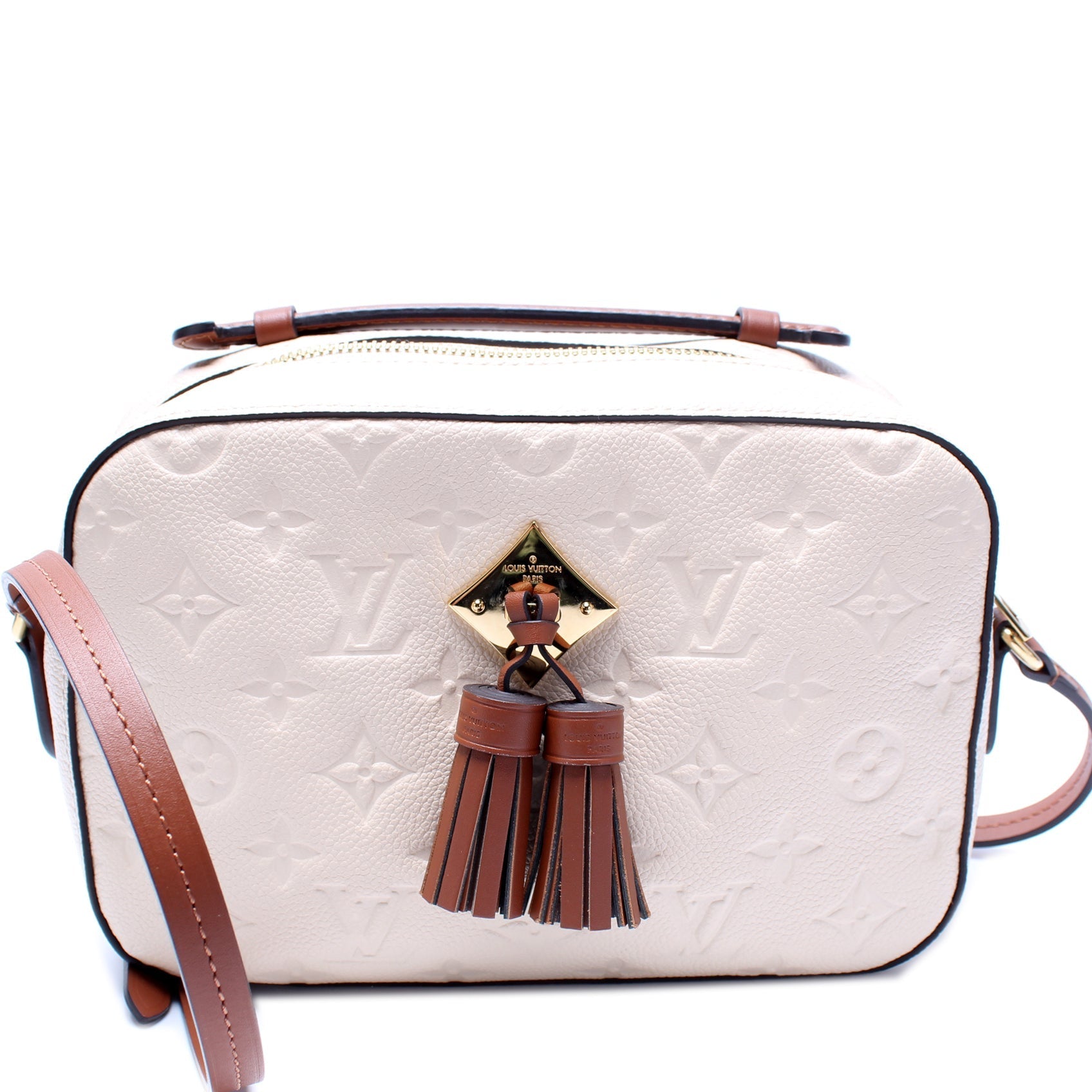 Louis Vuitton Saintonge Empreinte Handbag