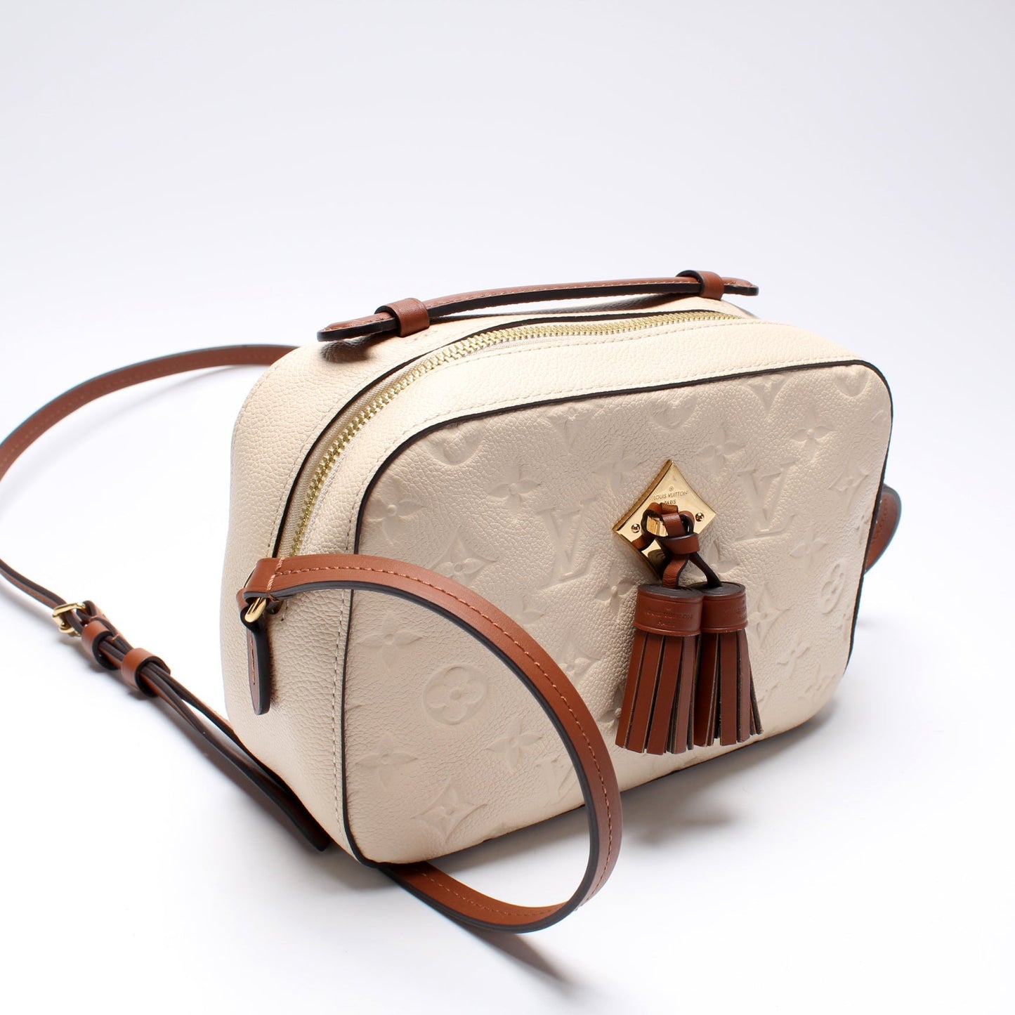 Louis Vuitton Saintonge Empreinte Handbag
