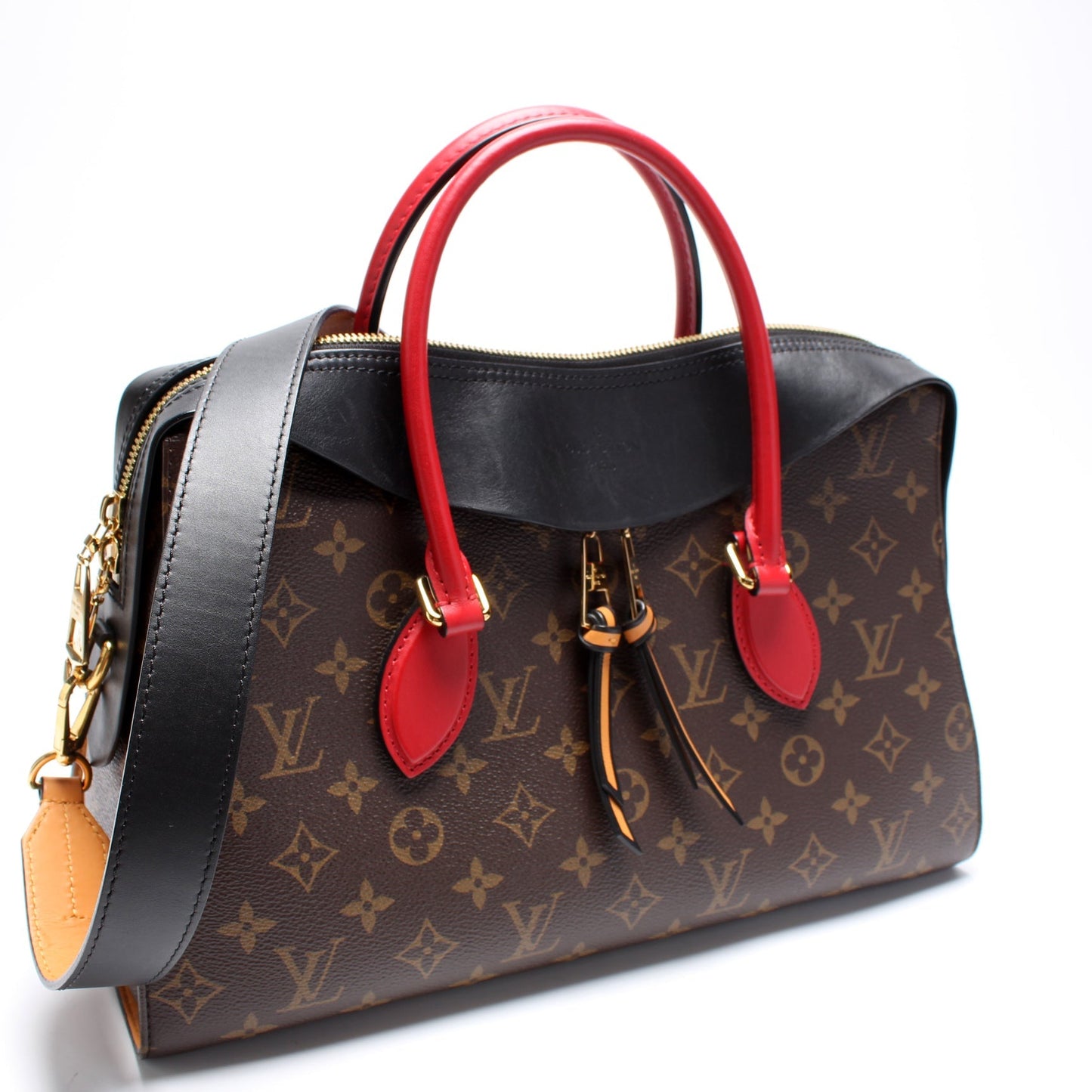Louis Vuitton Tuileries Monogram Leather Handbag