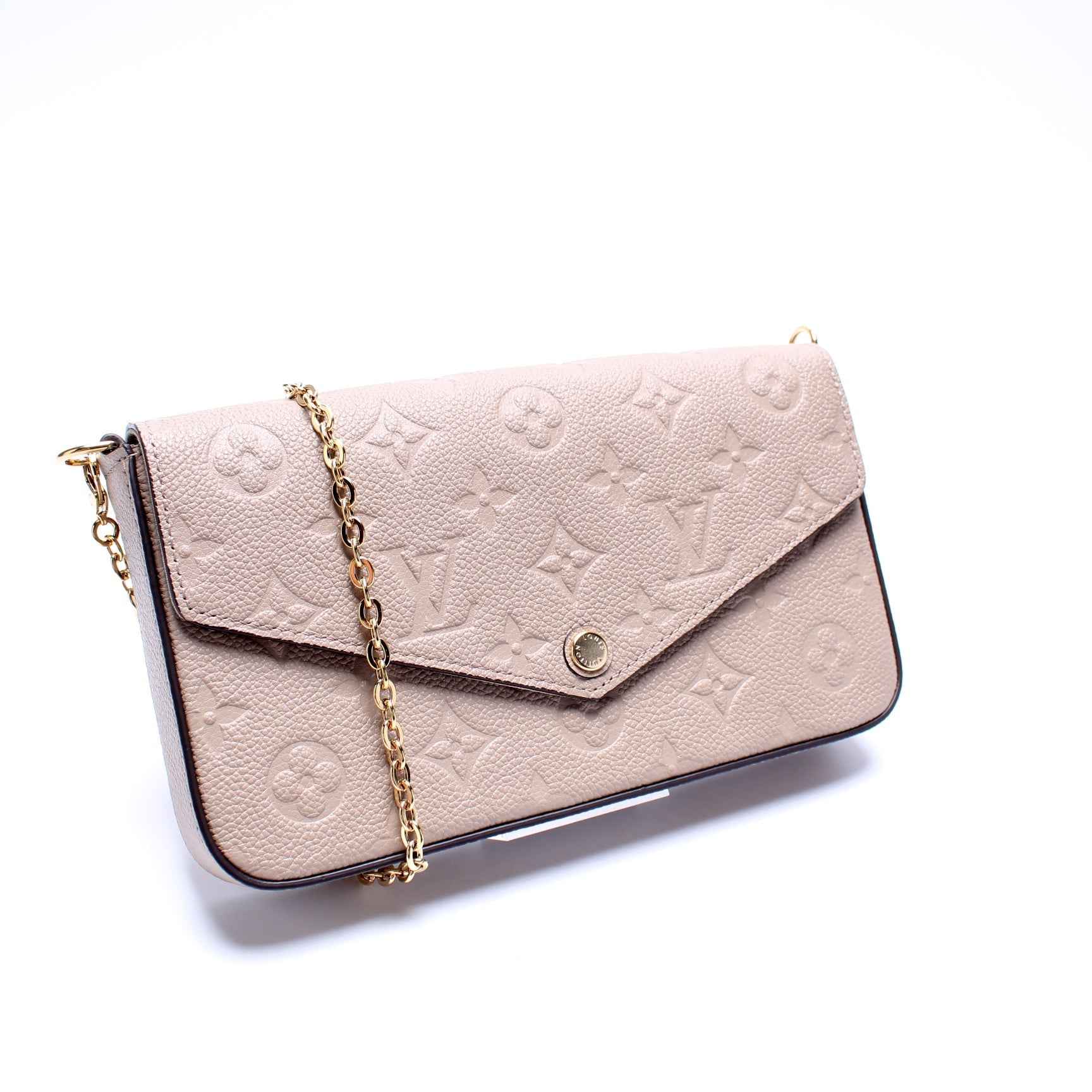 Louis Vuitton Pochette Felicie Empreinte Clutch Bag Empreinte 35