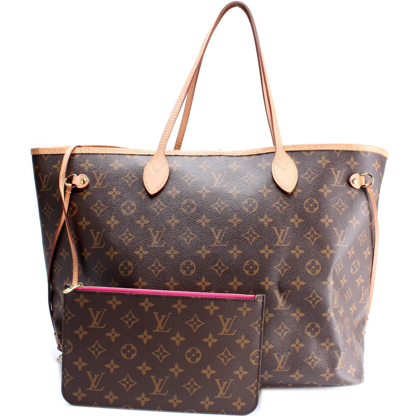 Louis Vuitton Neverfull W GM Monogram Wallet Case Monogram 4