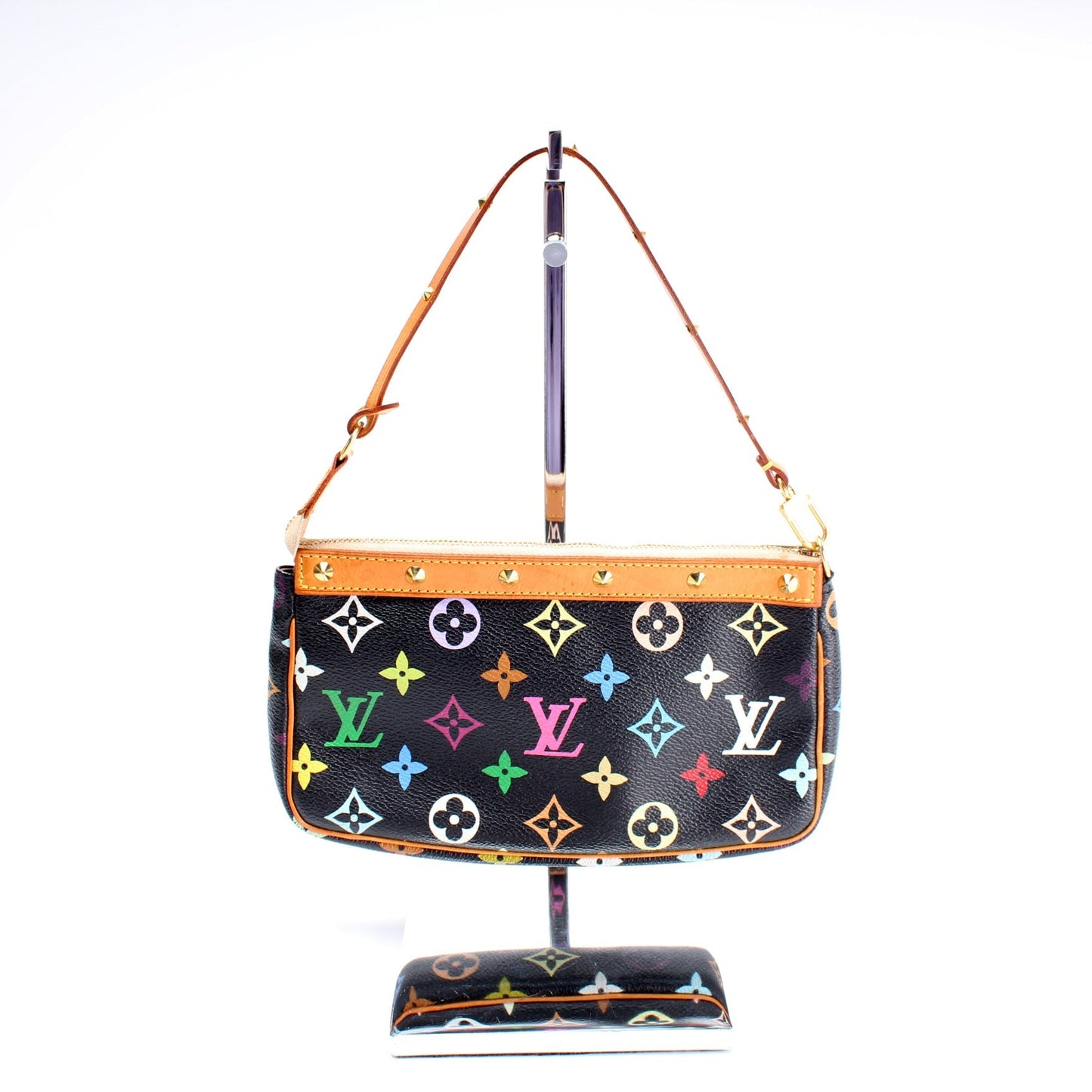 Louis Vuitton Pochette Accessories Monogram Multicolor Clutch Bag