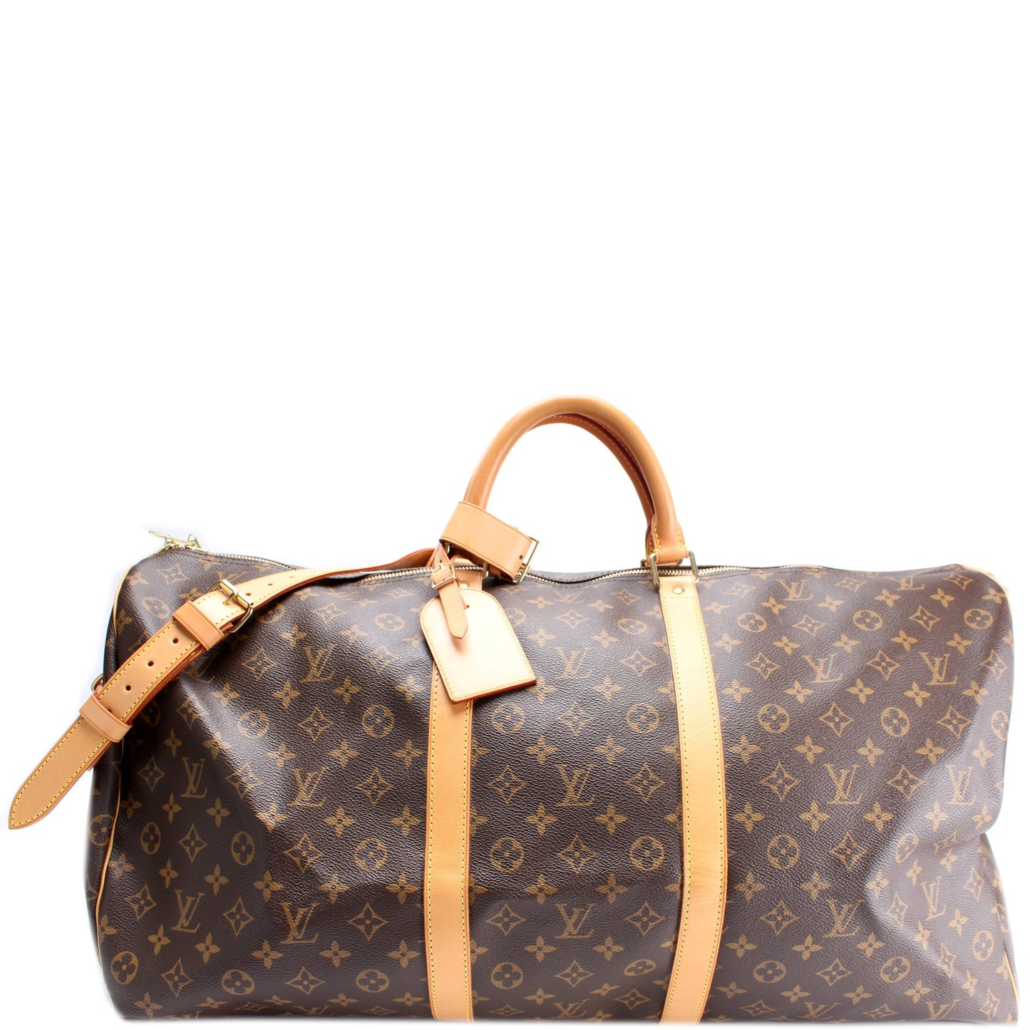 Louis Vuitton Keepall 60 Monogram Travel Bag Monogram 9