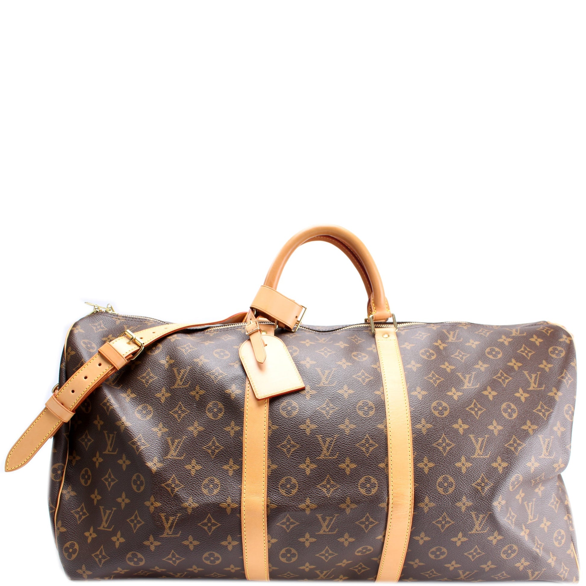 Louis Vuitton Keepall 60 Monogram Travel Bag Monogram 9