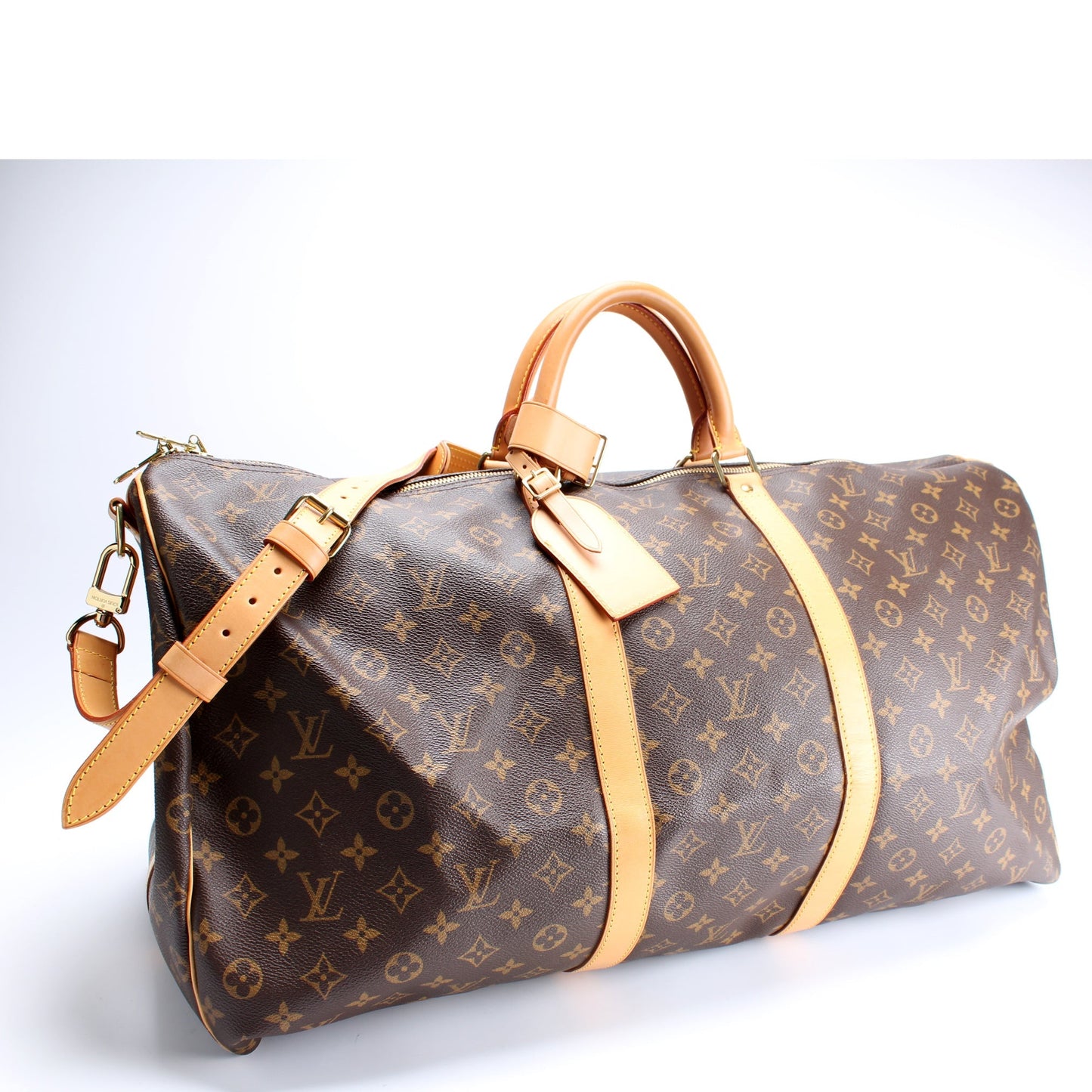 Louis Vuitton Keepall 60 Monogram Travel Bag Monogram 9