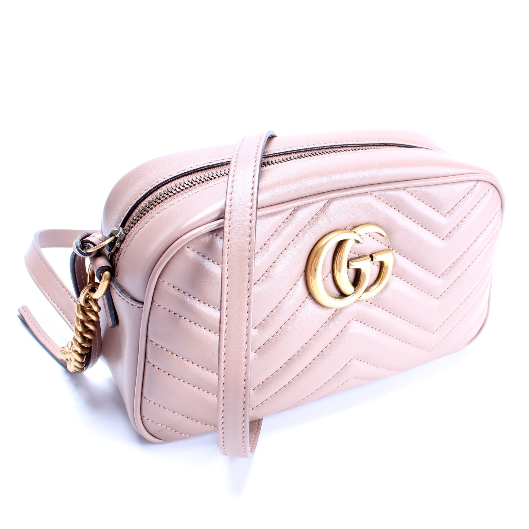 Gucci Marmont Camera Leather Small Crossbody Bag Camera 22