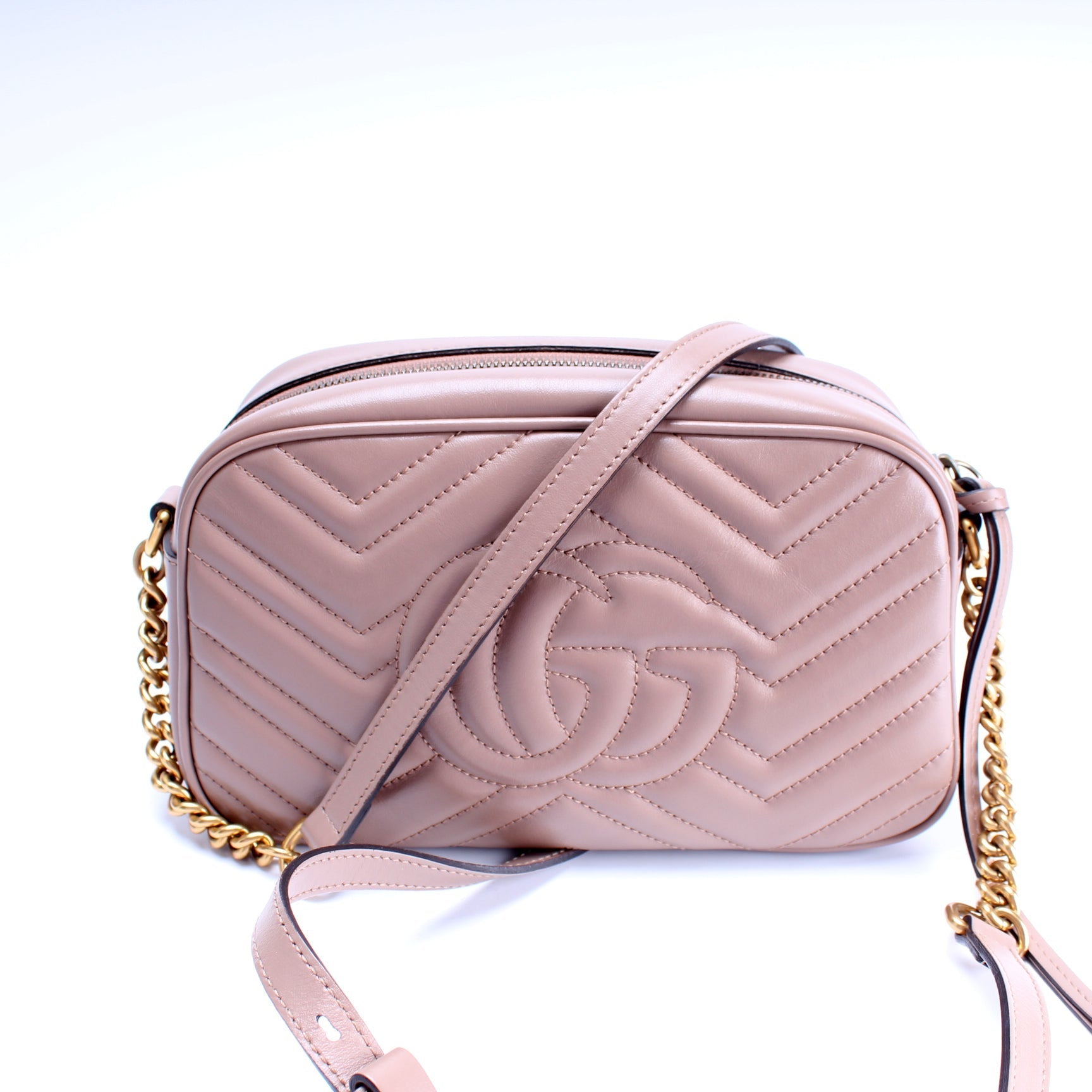 Gucci Marmont Camera Leather Small Crossbody Bag Camera 22