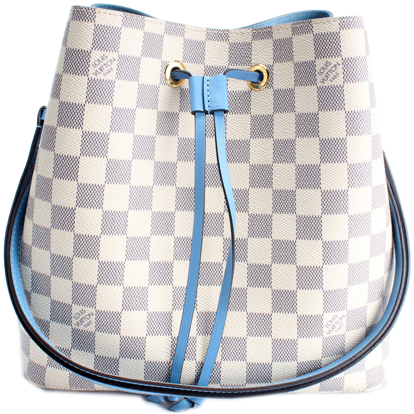 Louis Vuitton Neonoe Azur Damier Handbag Azur 4